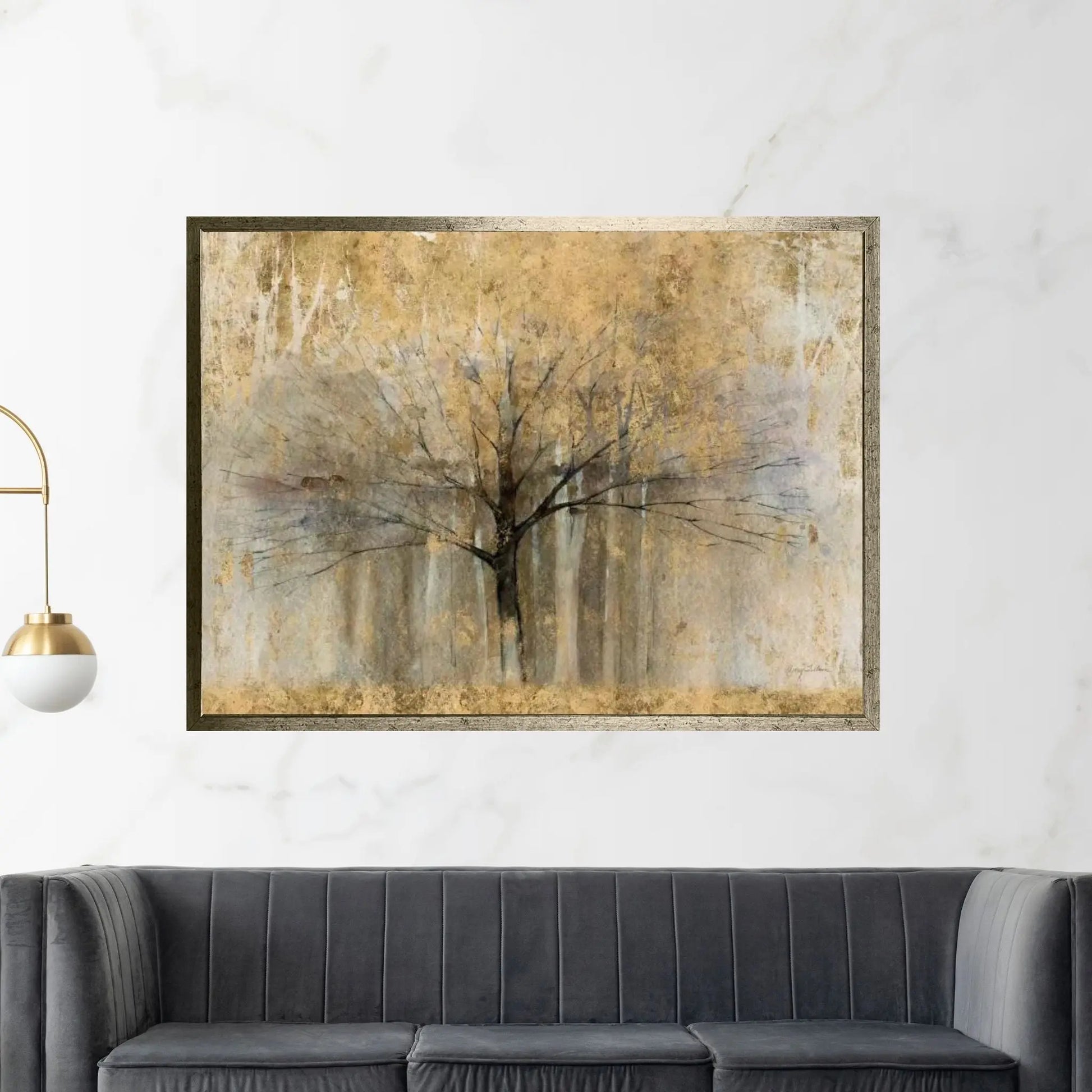 Open Arms Of Gold I Canvas Wall Art - Y Canvas