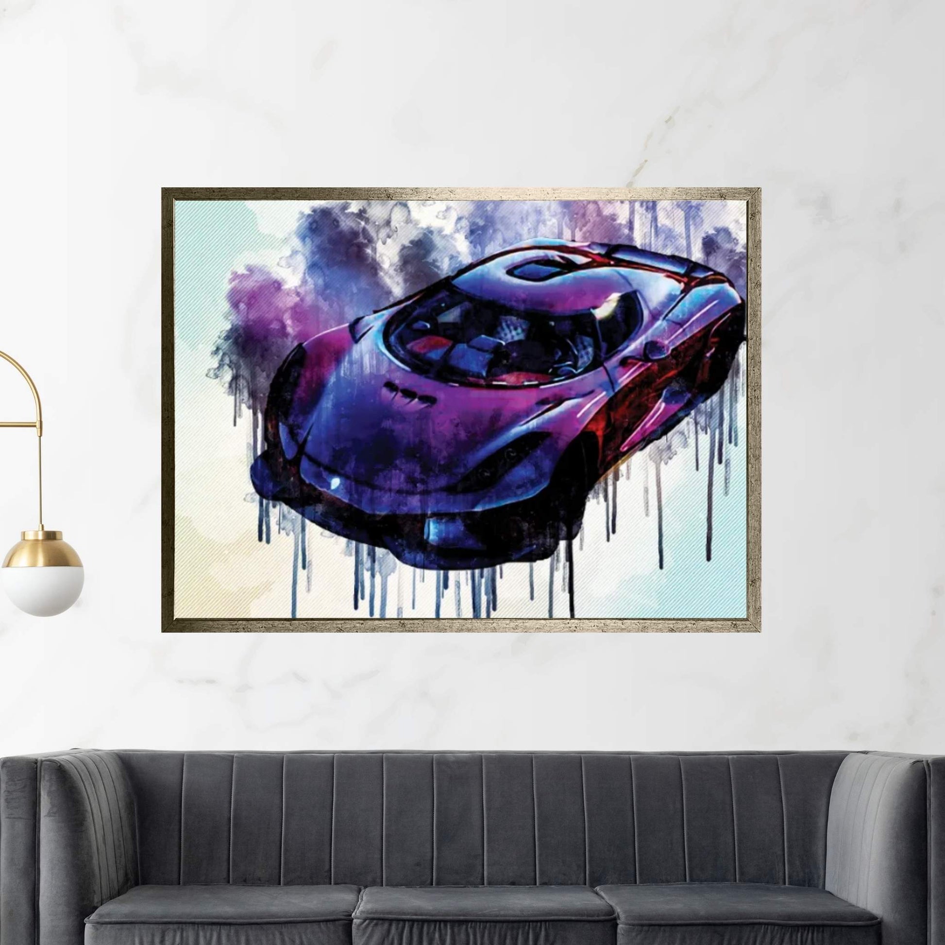 Gta 5 Koenigsegg Regera Grand Theft Auto V Supercar Gta 5 Mods Hypercar Canvas Wall Art - Y Canvas