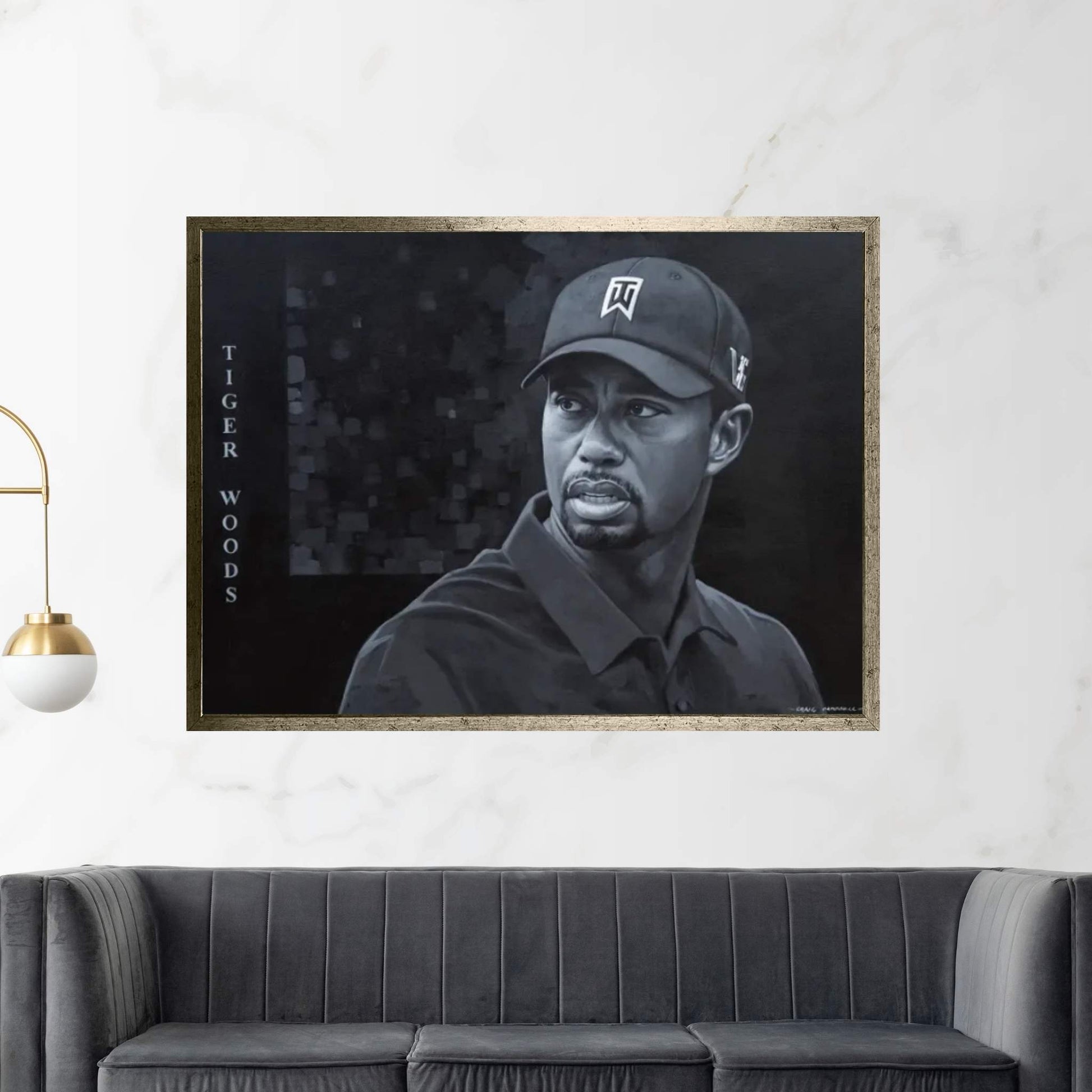 Tiger Woods Canvas Wall Art - Y Canvas