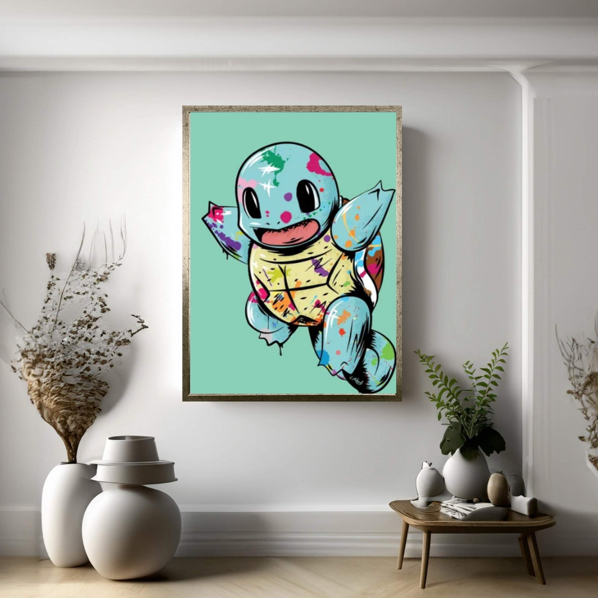 Pokémon - Squirtle Canvas Wall Art - Y Canvas