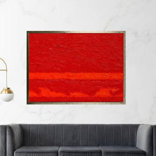 Mark Rothko Exhibition Canvas Wall Art Poster, Minimalist Decor - Y Canvas