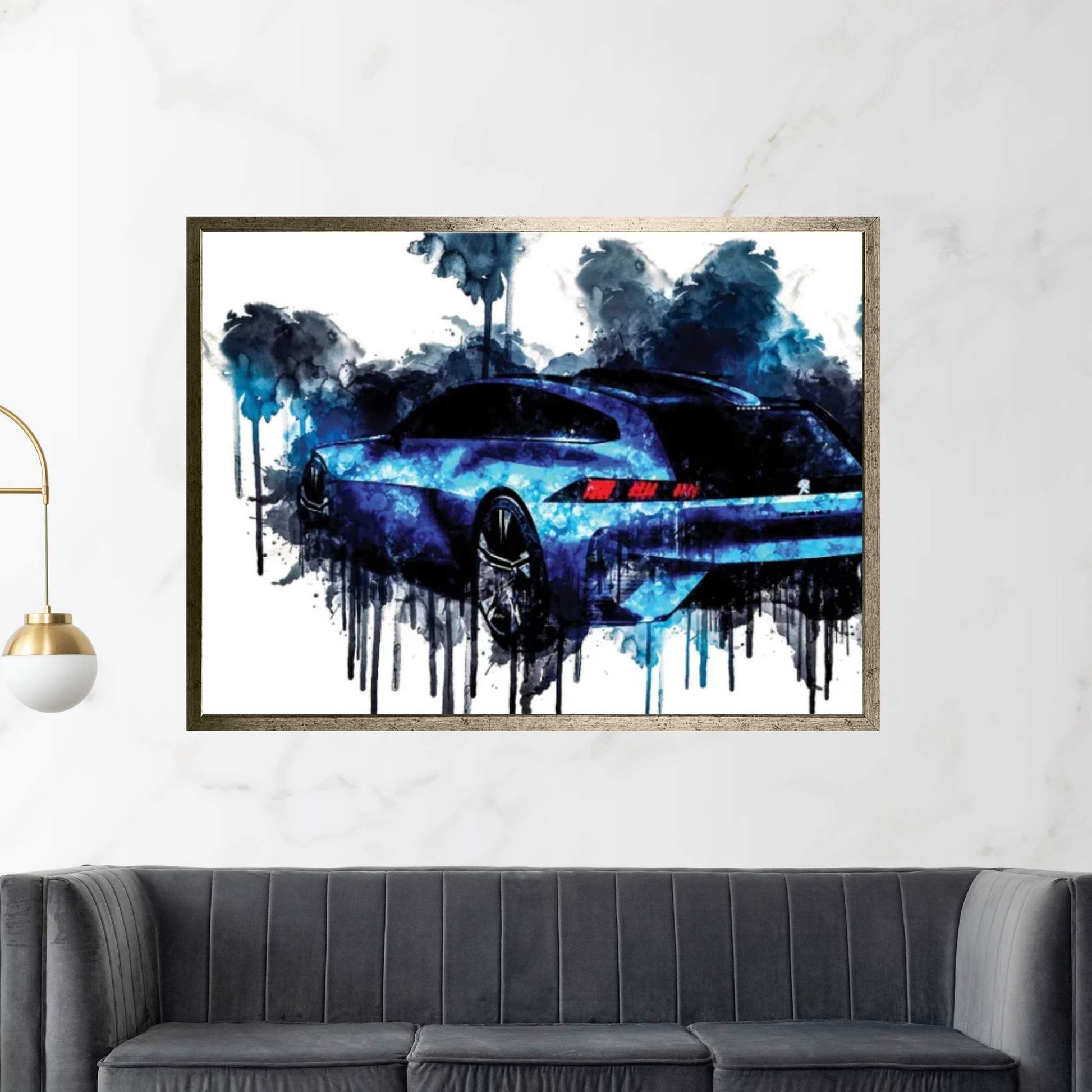 Car 2017 Peugeot Instinct Concept Canvas Wall Art - Y Canvas