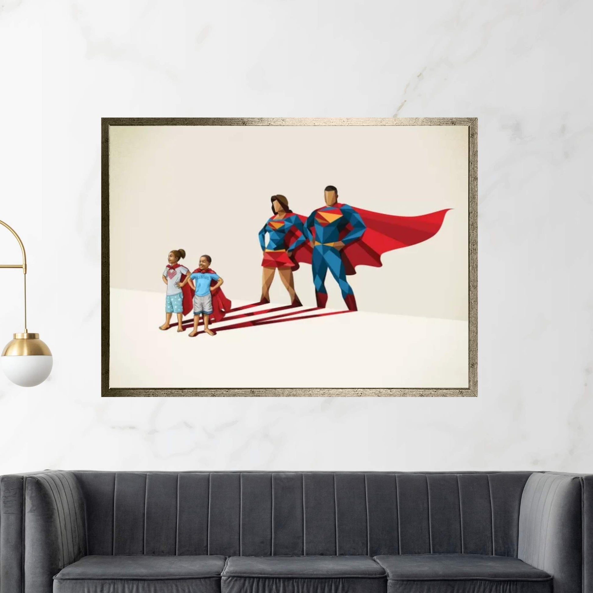 Family Traits Canvas Wall Art - Y Canvas