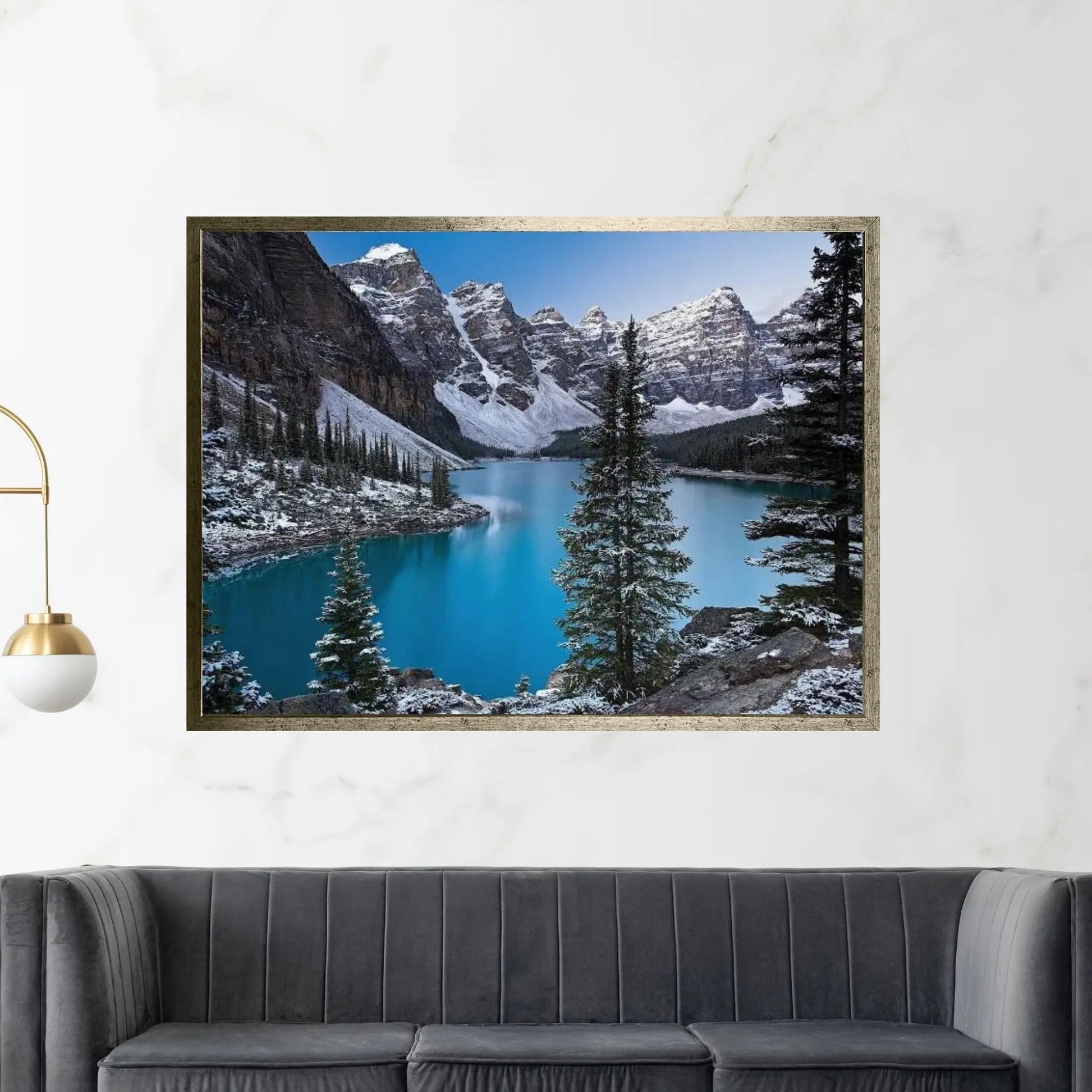 Jewel of the Rockies Canvas Wall Art - Y Canvas