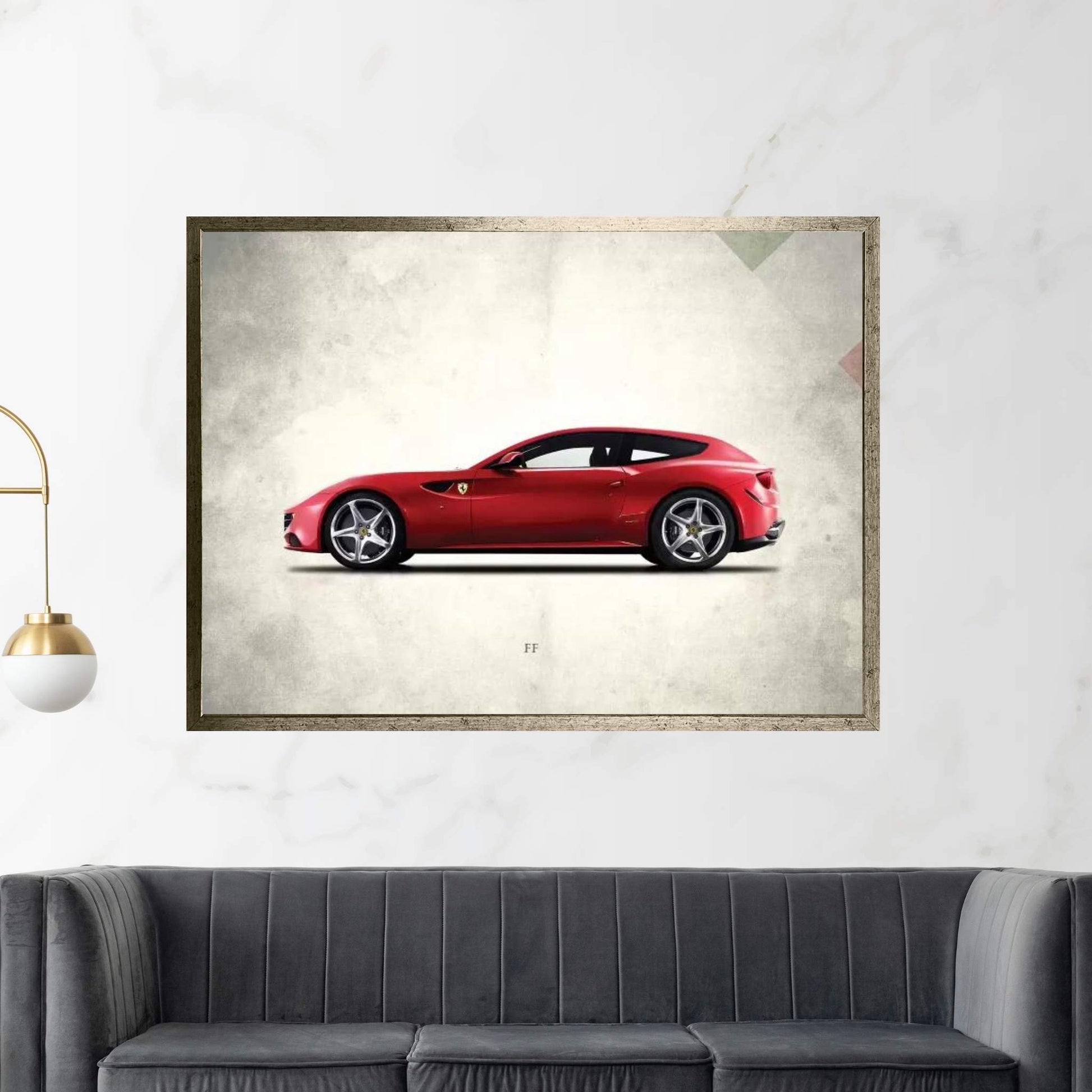 Ferrari FF Canvas Wall Art - Y Canvas