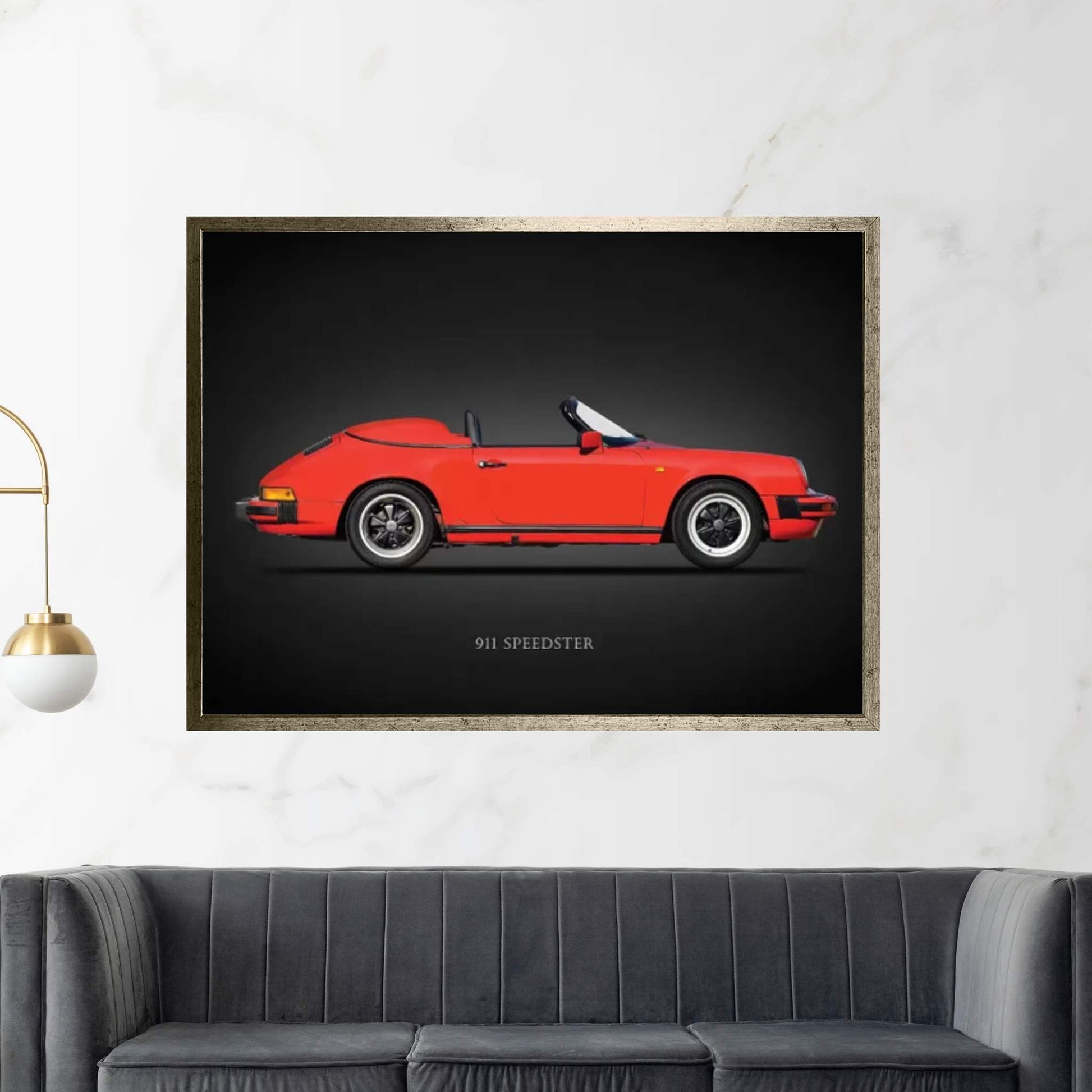 Porsche 911 Speedster 1989 Canvas Wall Art - Y Canvas