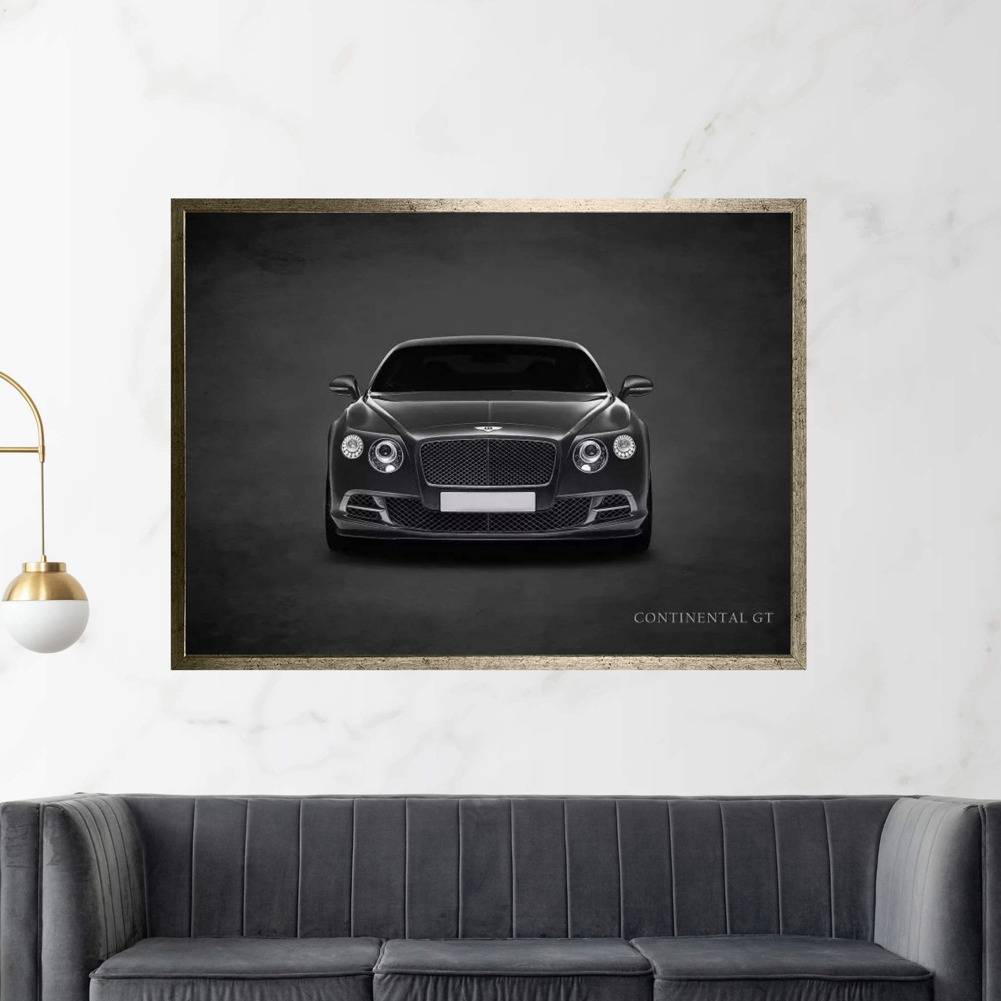 Bentley Continental GT Canvas Wall Art - Y Canvas