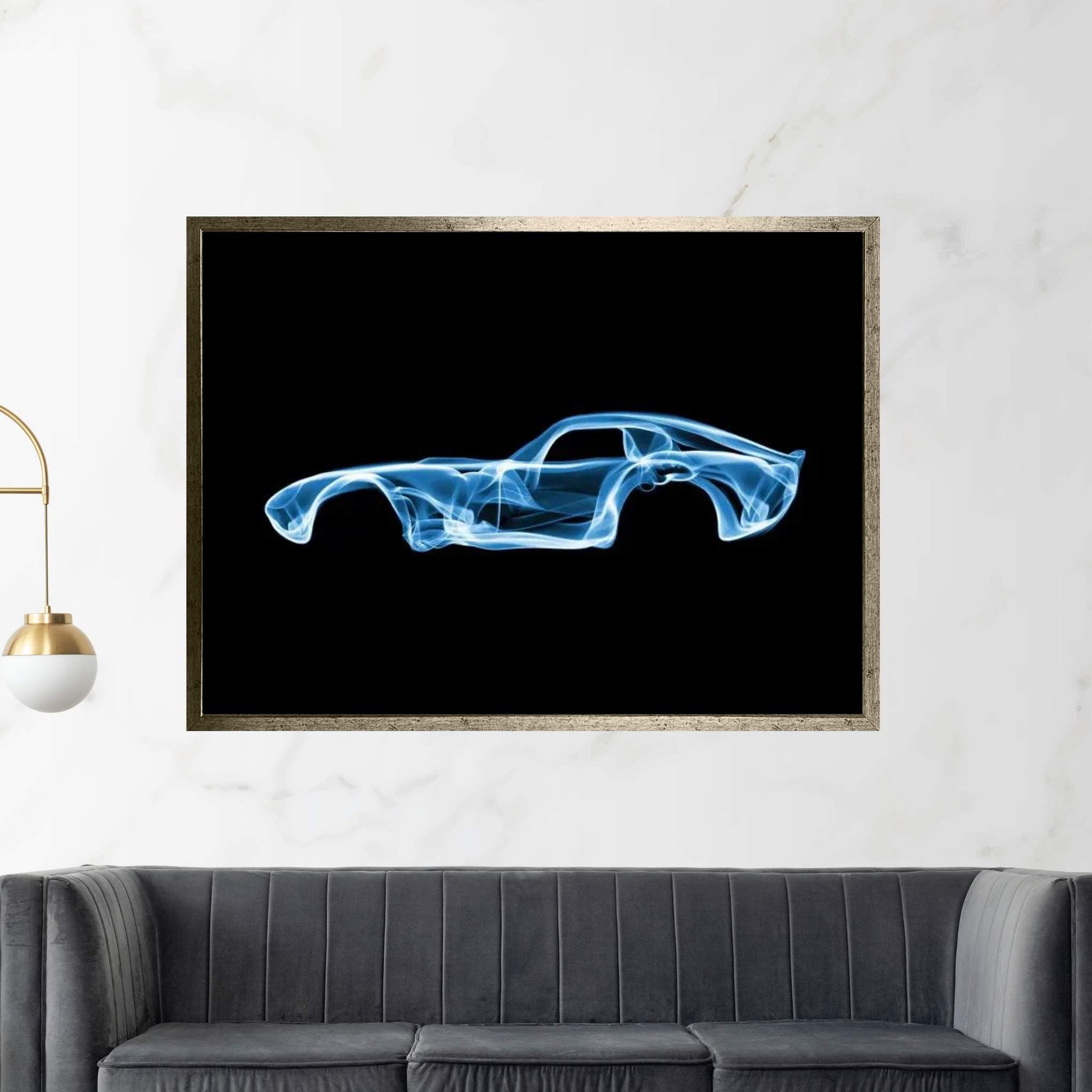 Shelby Daytona Canvas Wall Art - Y Canvas