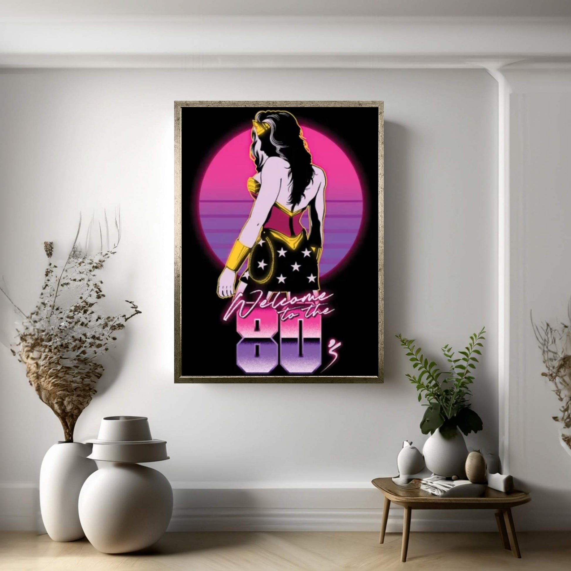 Retro Diana Canvas Wall Art - Y Canvas