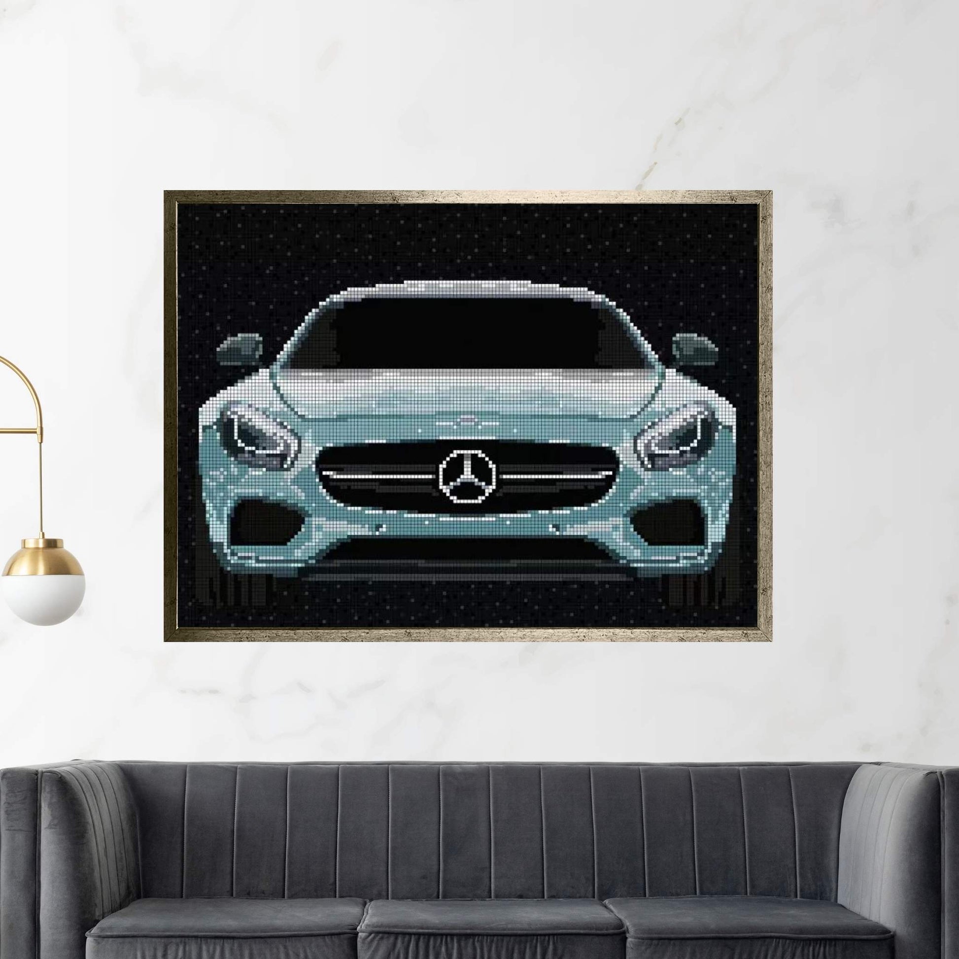 AMG GT Canvas Wall Art - Y Canvas