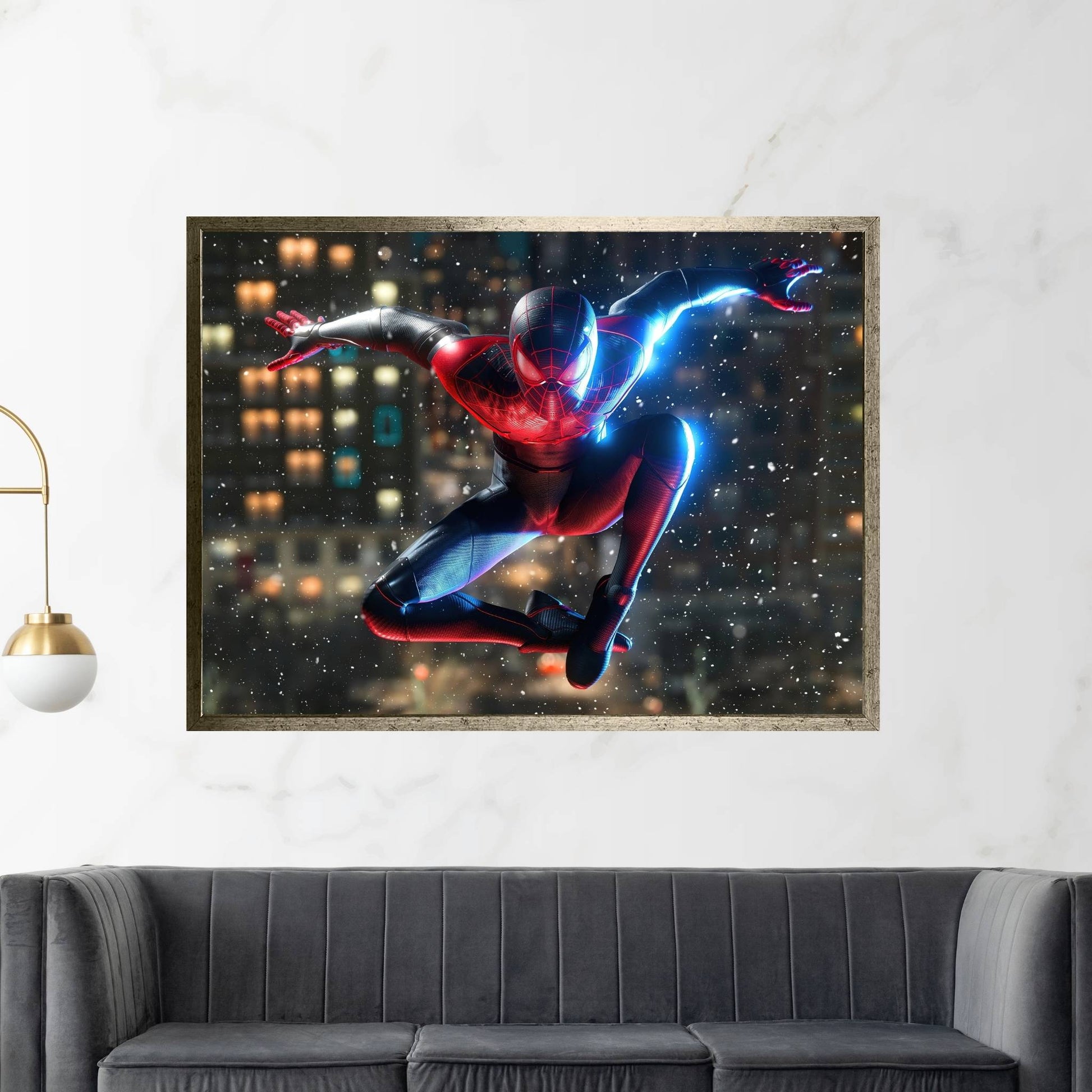 Spiderman Canvas Wall Art - Y Canvas