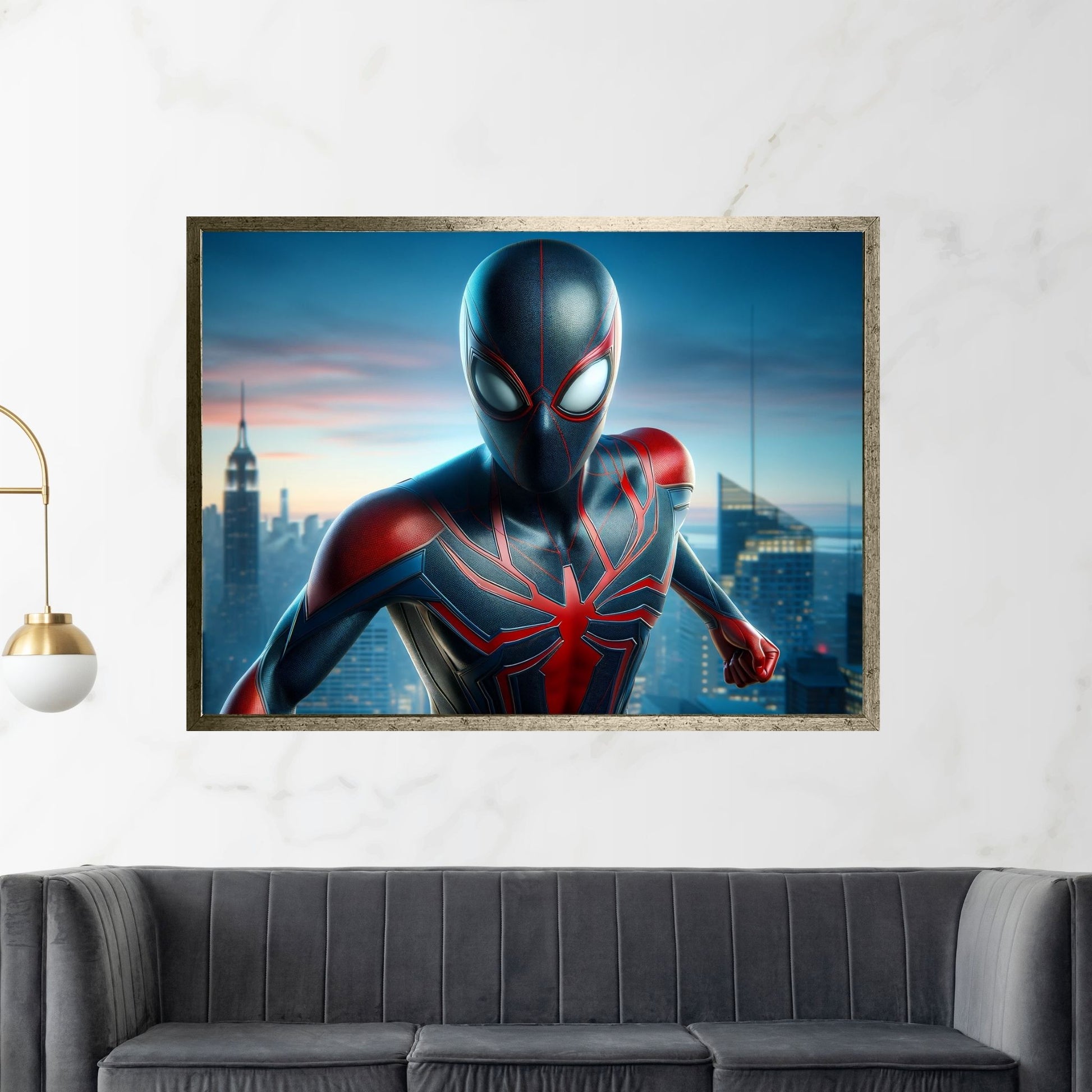 Spiderman Canvas Wall Art - Y Canvas