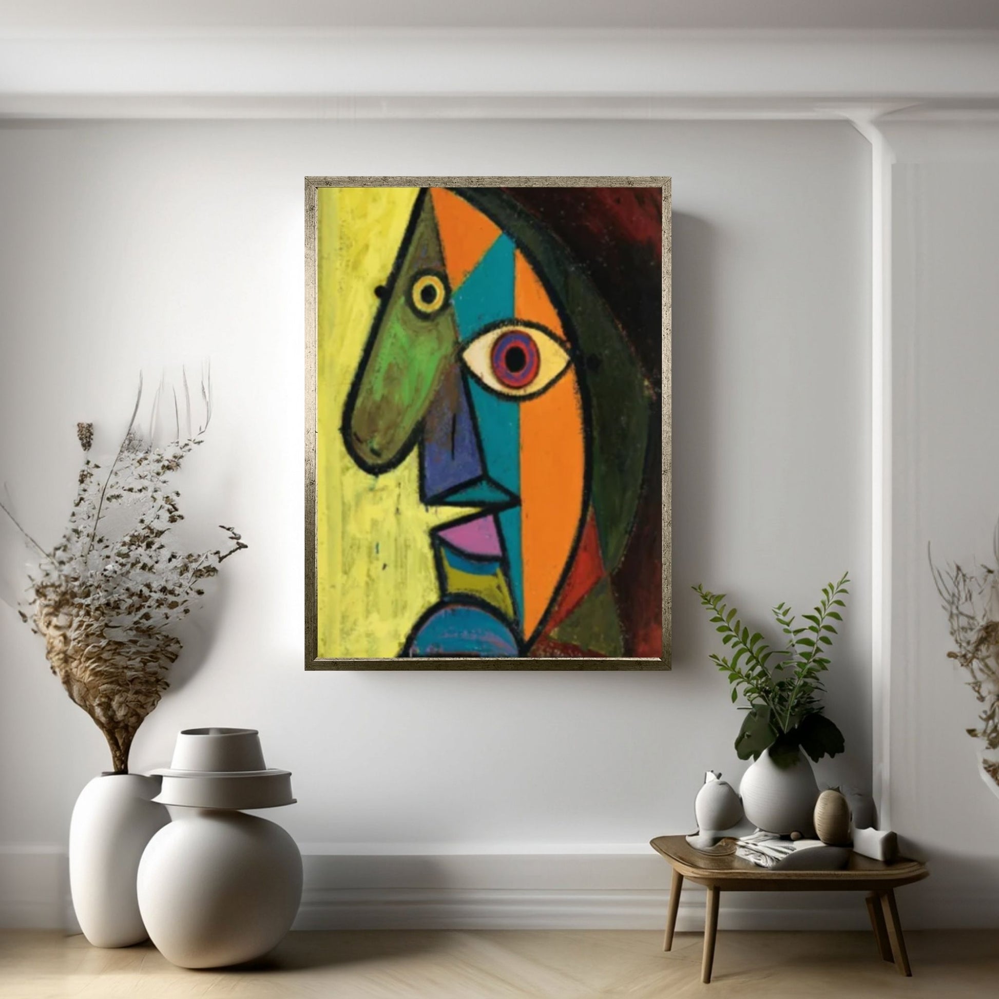 Pablo Picasso Canvas Art, Exhibition Canvas Wall Art Poster - Y Canvas