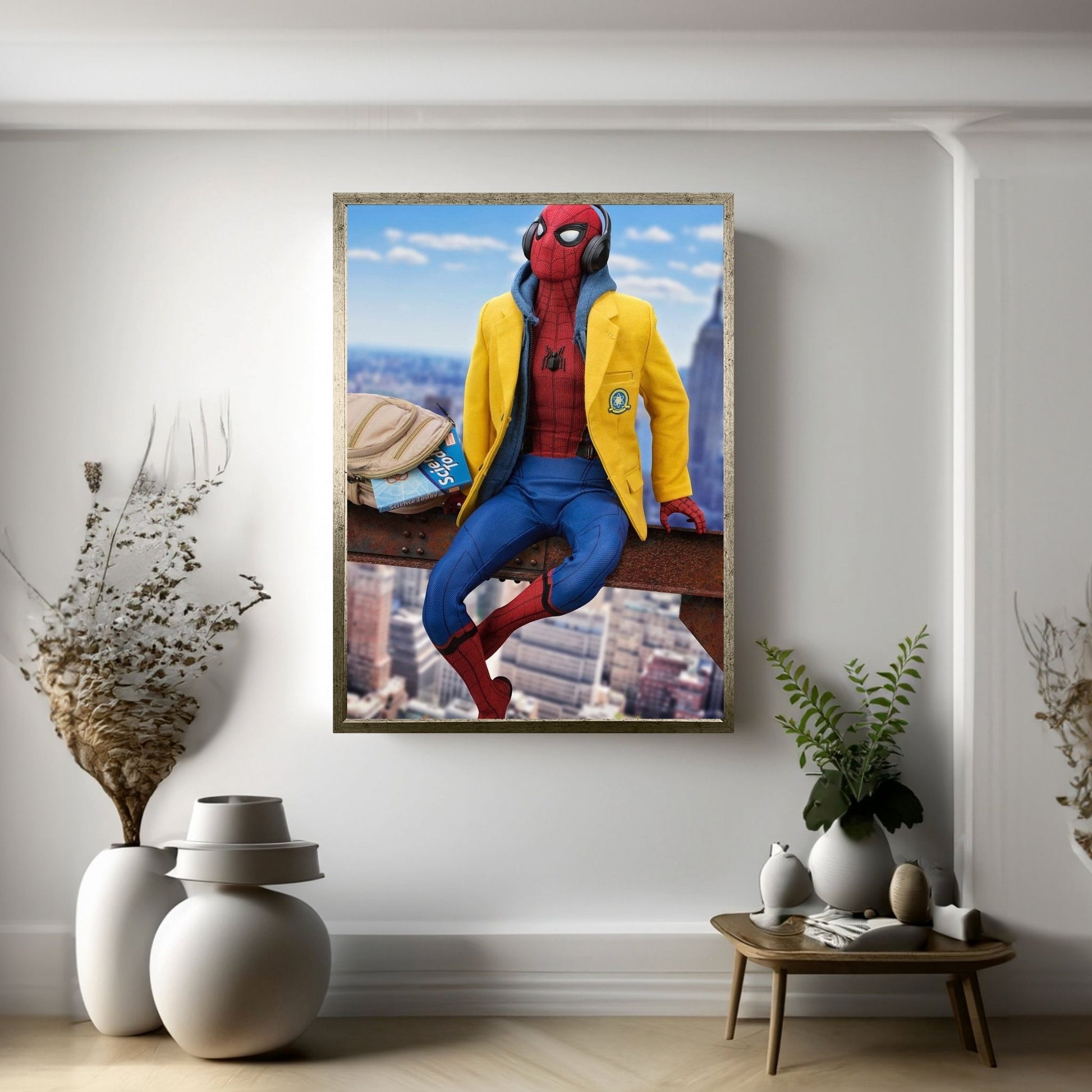 Spiderman Canvas Wall Art - Y Canvas