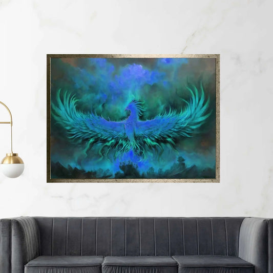 Phoenix Rebirth Canvas, Canvas Wall Art Print Poster - Y Canvas