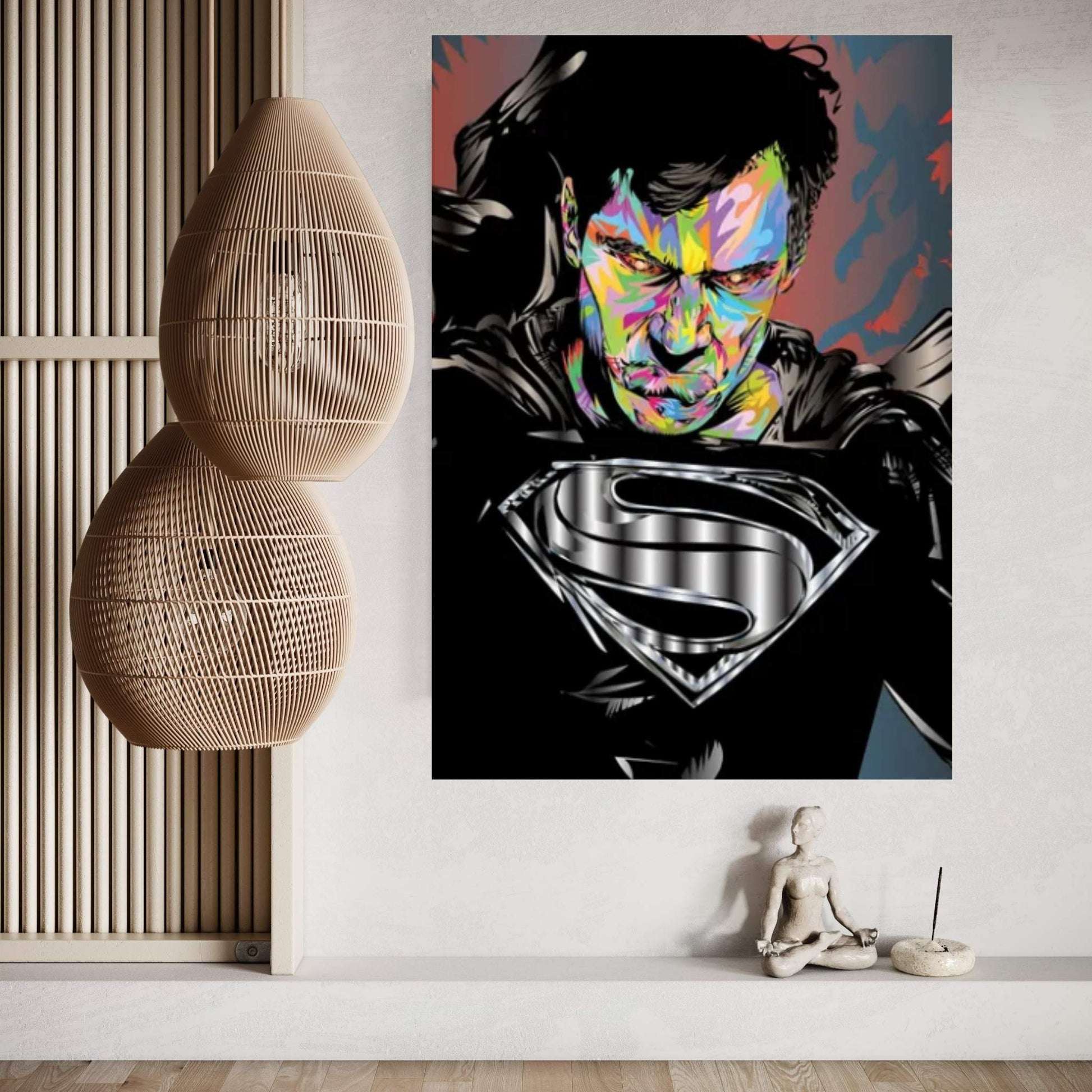 Superman Snyder Cut Canvas Wall Art - Y Canvas