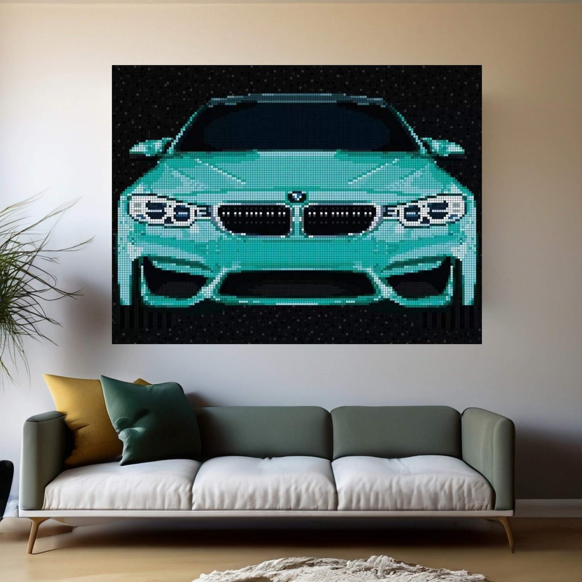 M4 Canvas Wall Art - Y Canvas