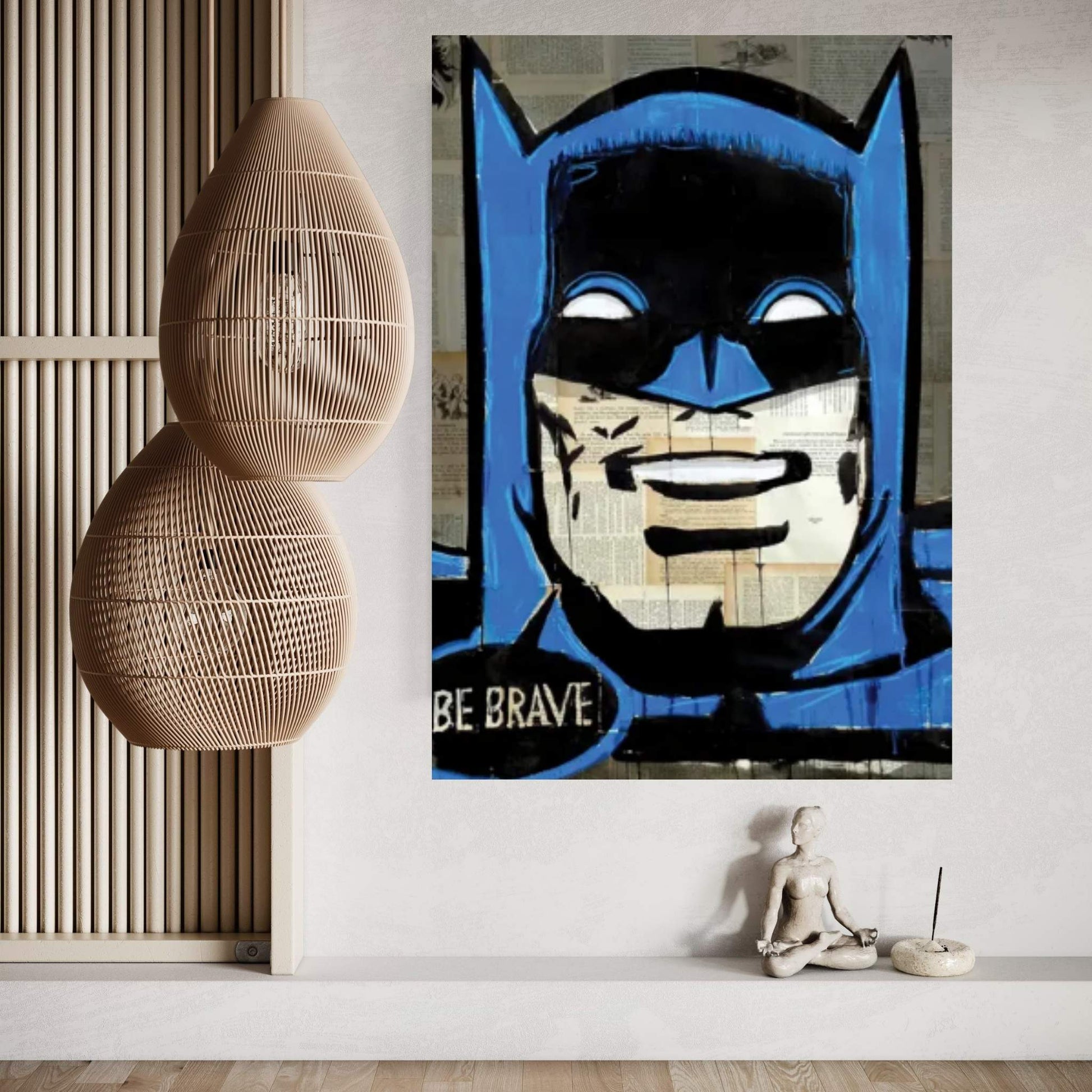 Be Brave Canvas Wall Art - Y Canvas