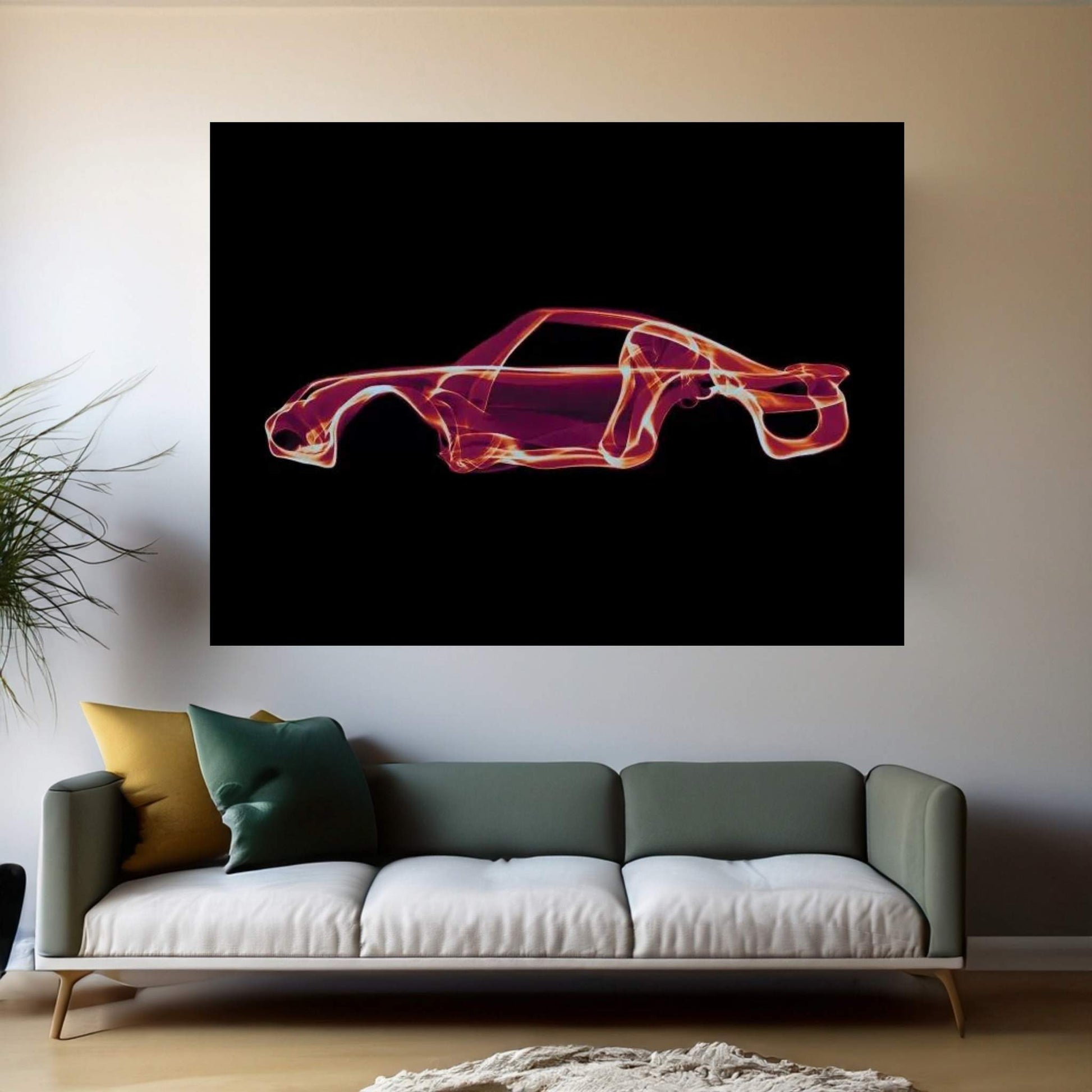 Porsche 959 Canvas Wall Art - Y Canvas