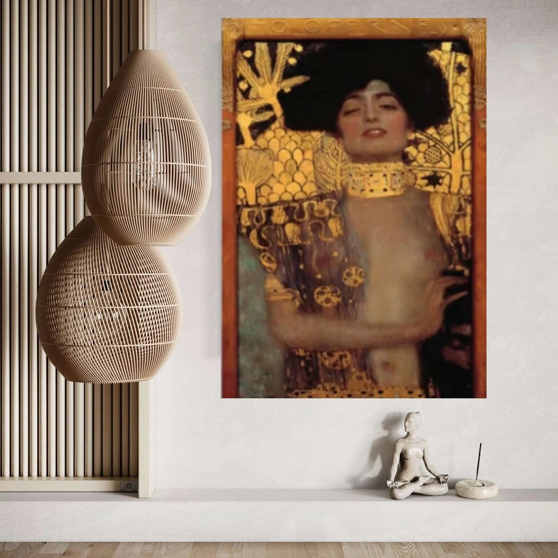 Judith And The Head Of Holofernes, Gustav Klimt, Reproduction Print, Gustav Klimt Wall Art - Y Canvas