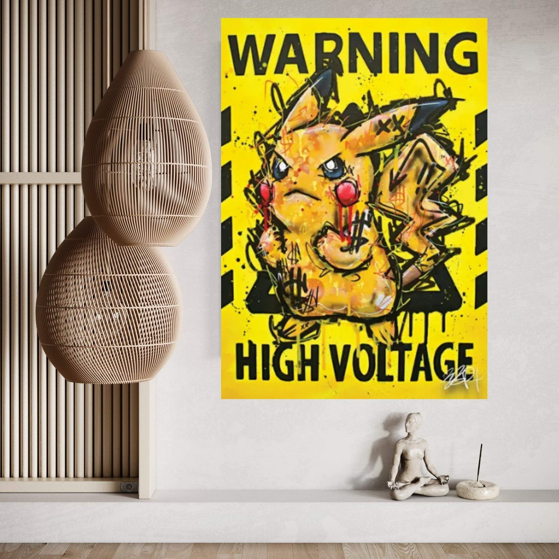 Pokémon - Pikachu Canvas Wall Art - Y Canvas