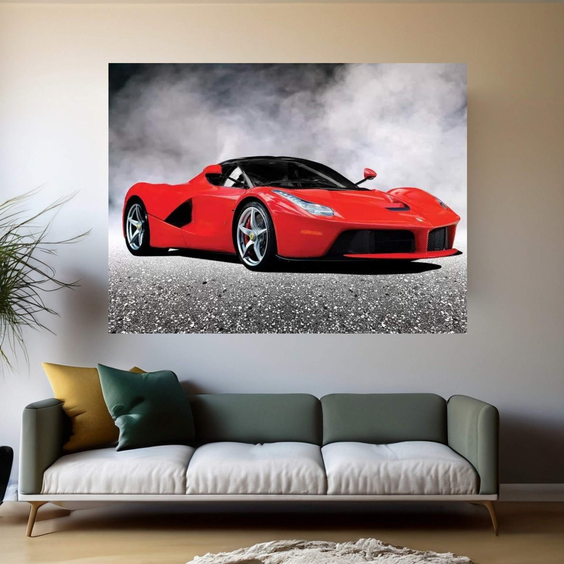 LaFerrari Canvas Wall Art - Y Canvas