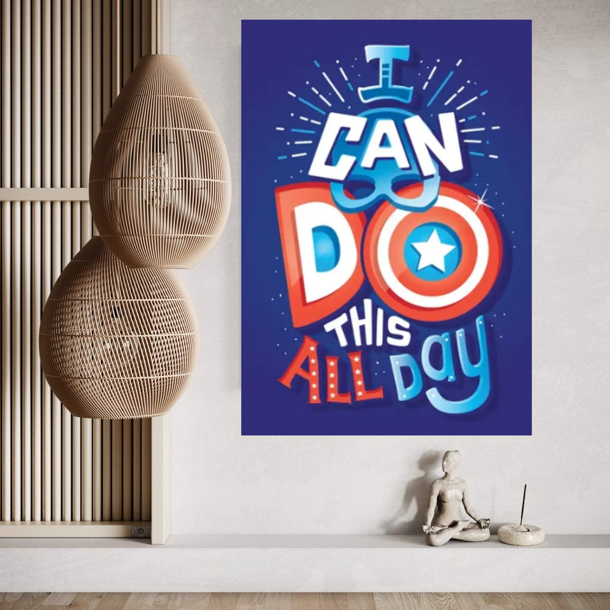 I Can Do This All Day Canvas Wall Art - Y Canvas