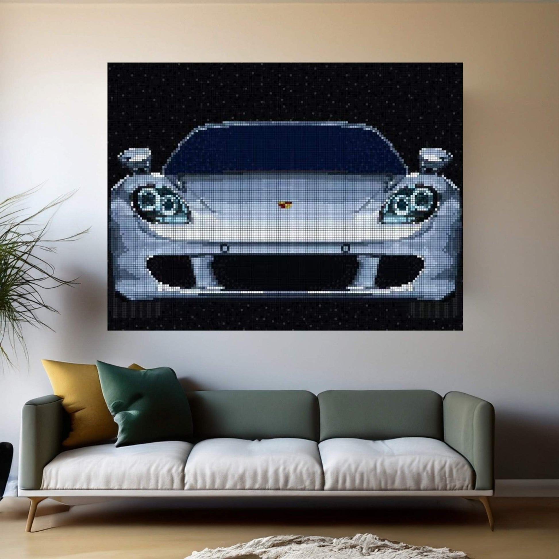 Carrera GT Canvas Wall Art - Y Canvas