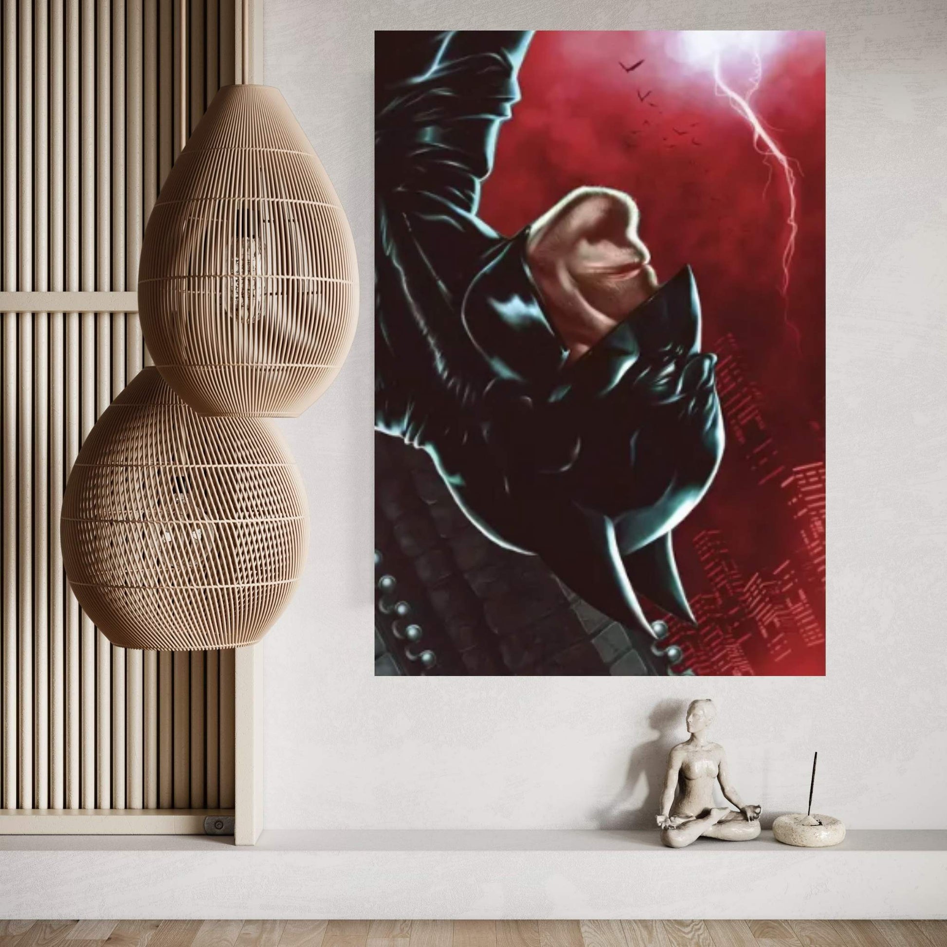 Dark Knight Canvas Wall Art - Y Canvas