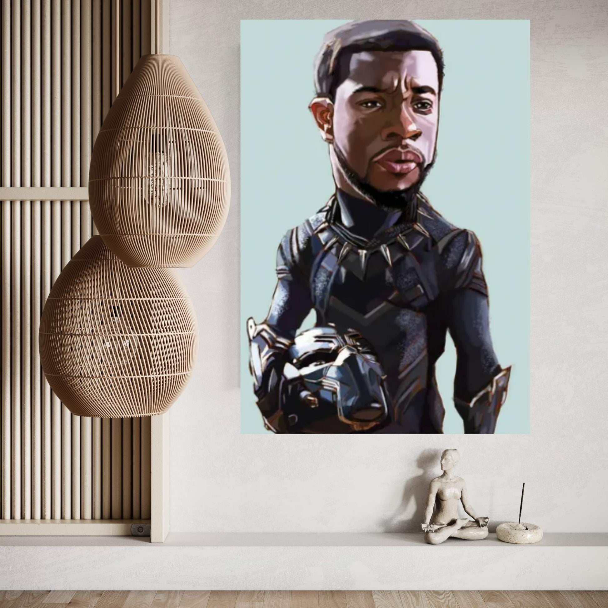 Chadwick Boseman Canvas Wall Art - Y Canvas