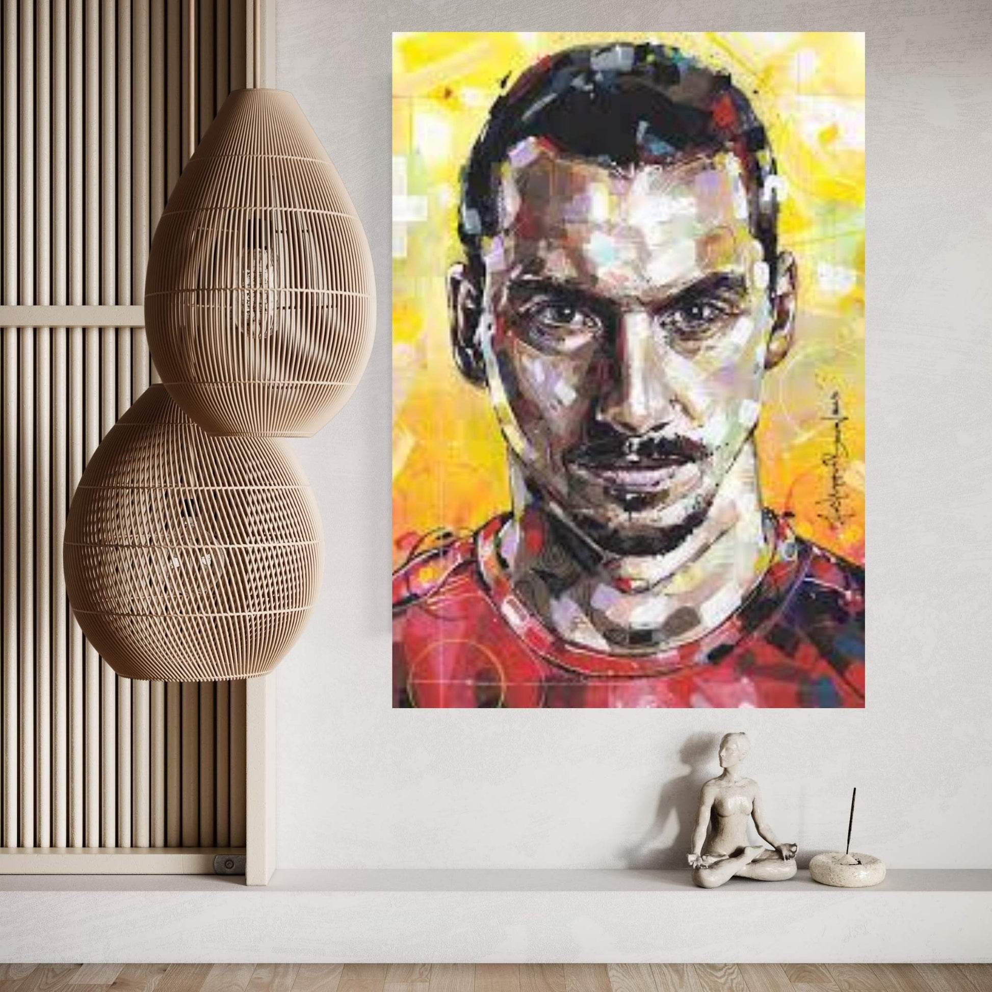 Zlatan Ibrahimovic Canvas Wall Art - Y Canvas