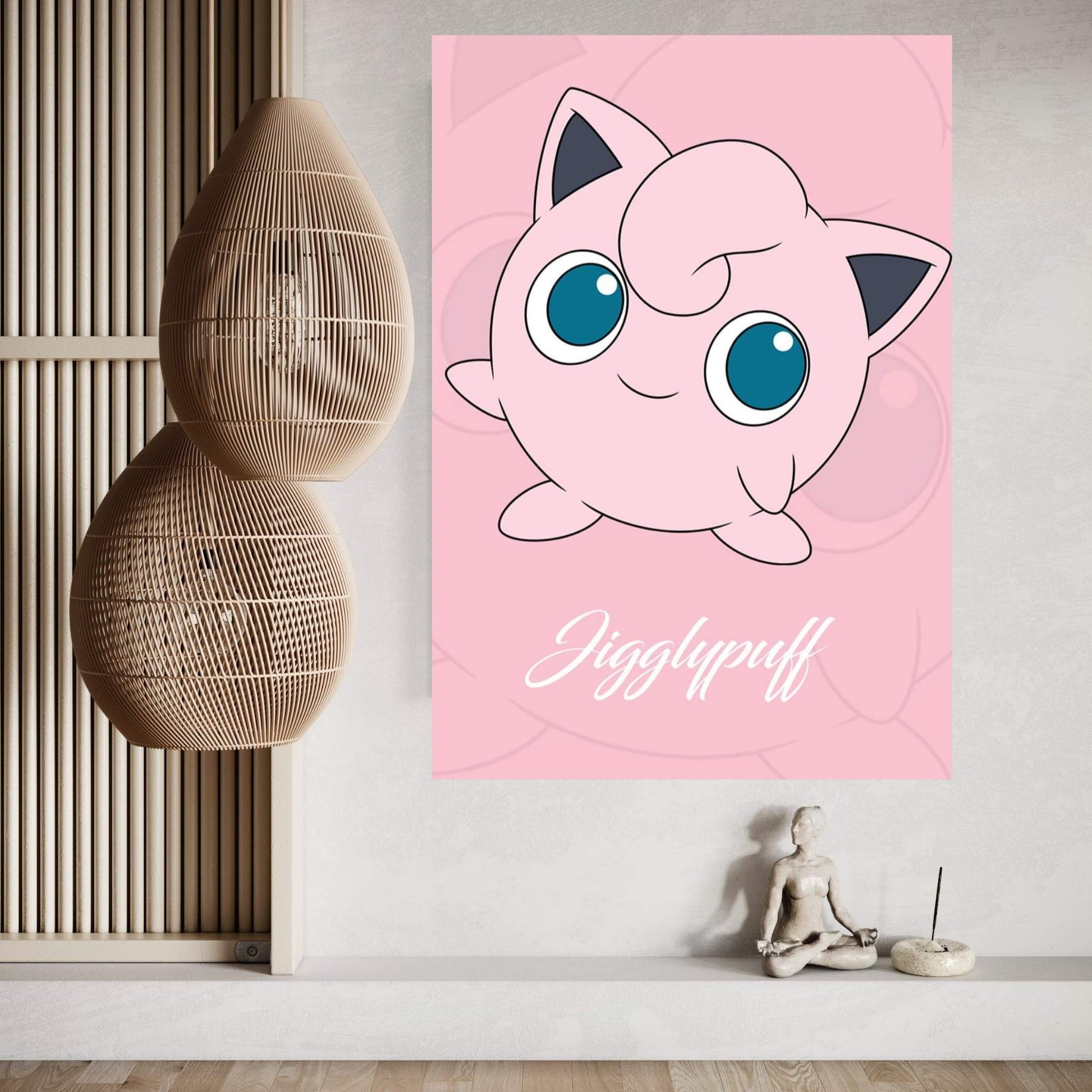 Pokémon - Jigglypuff Canvas Wall Art - Y Canvas