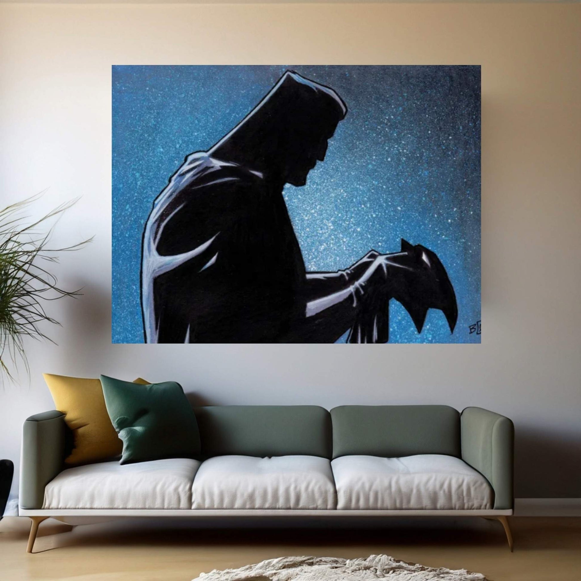 The Cowl Canvas Wall Art - Y Canvas