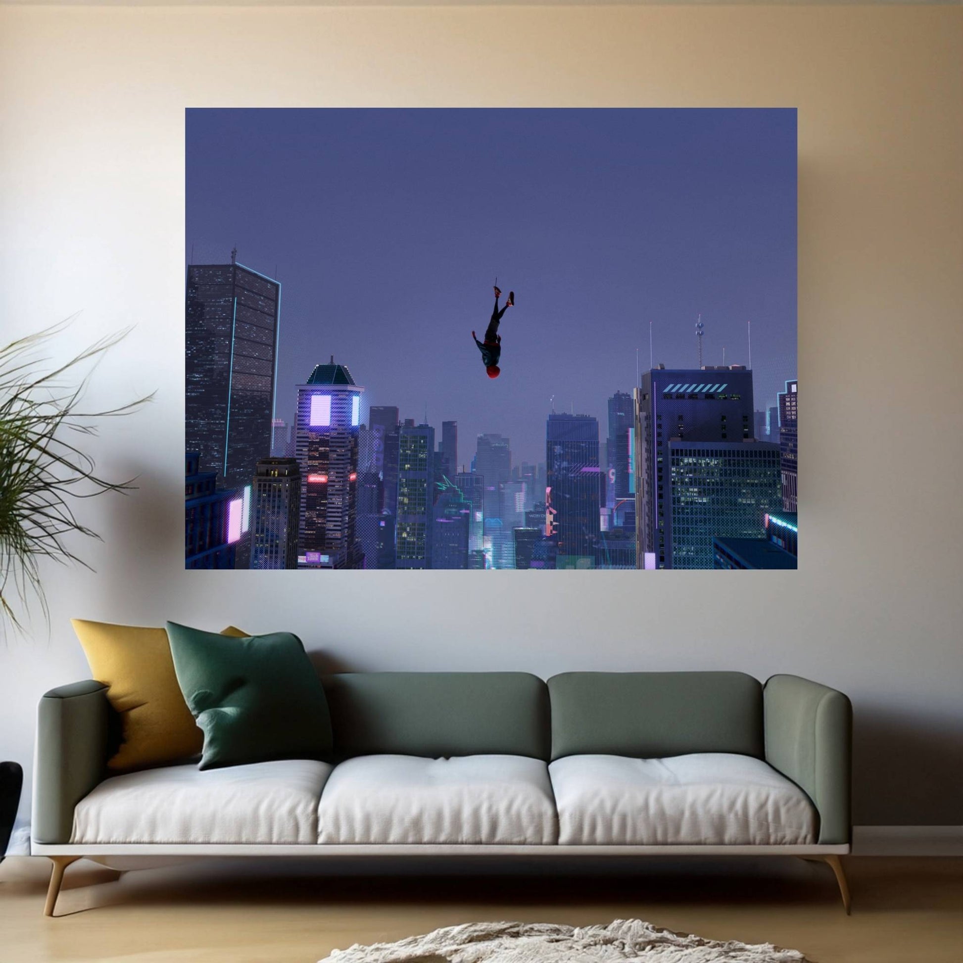 Spiderman Canvas Wall Art - Y Canvas