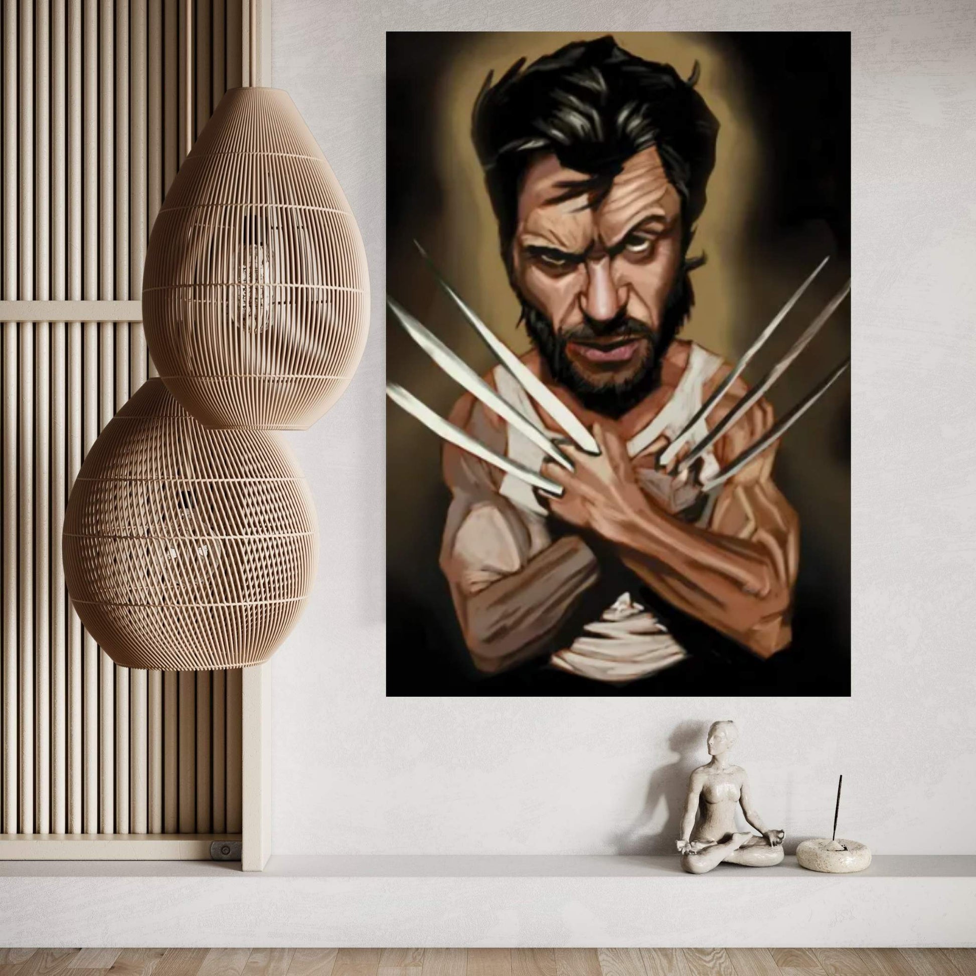 Wolverine Canvas Wall Art - Y Canvas