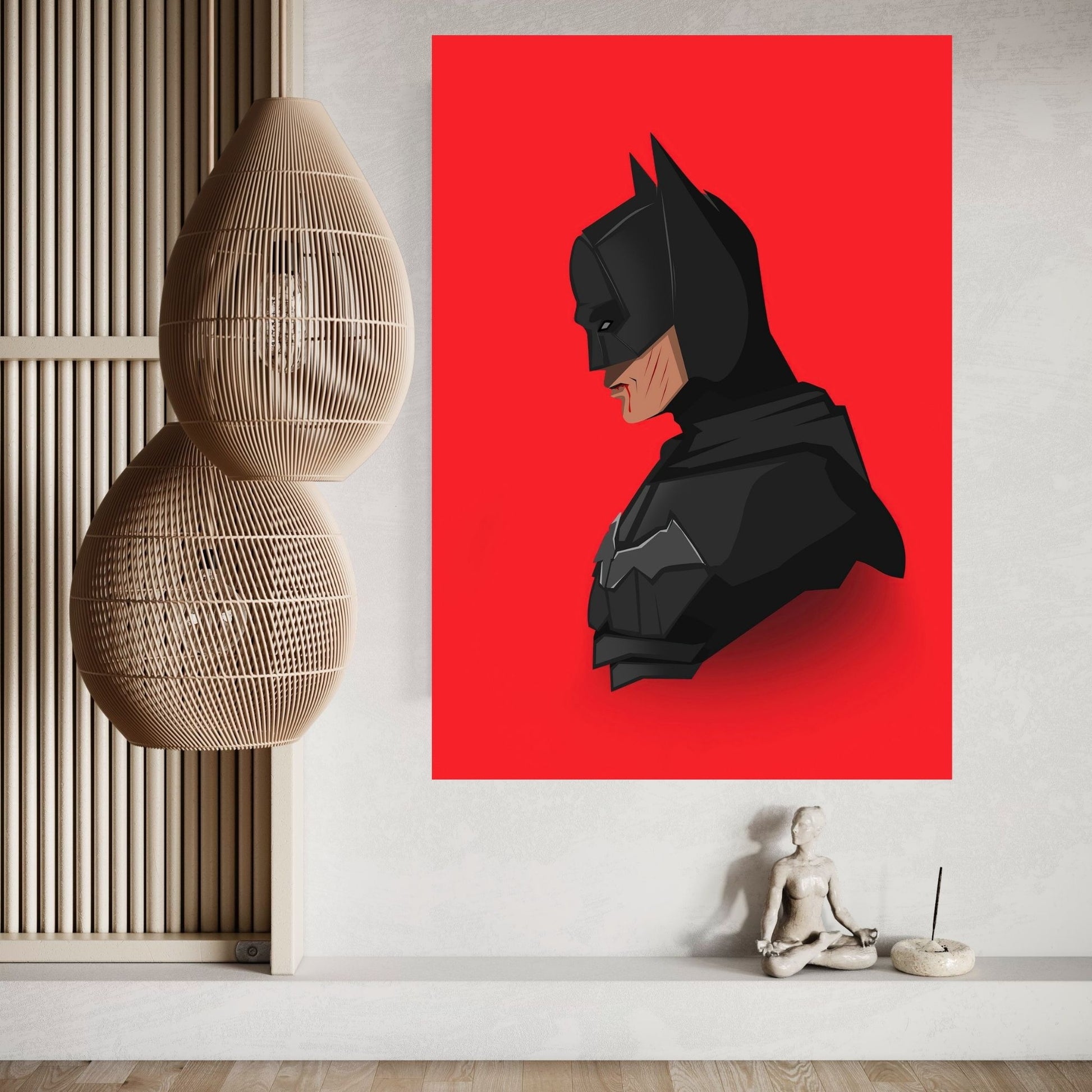 Batman Canvas Wall Art - Y Canvas