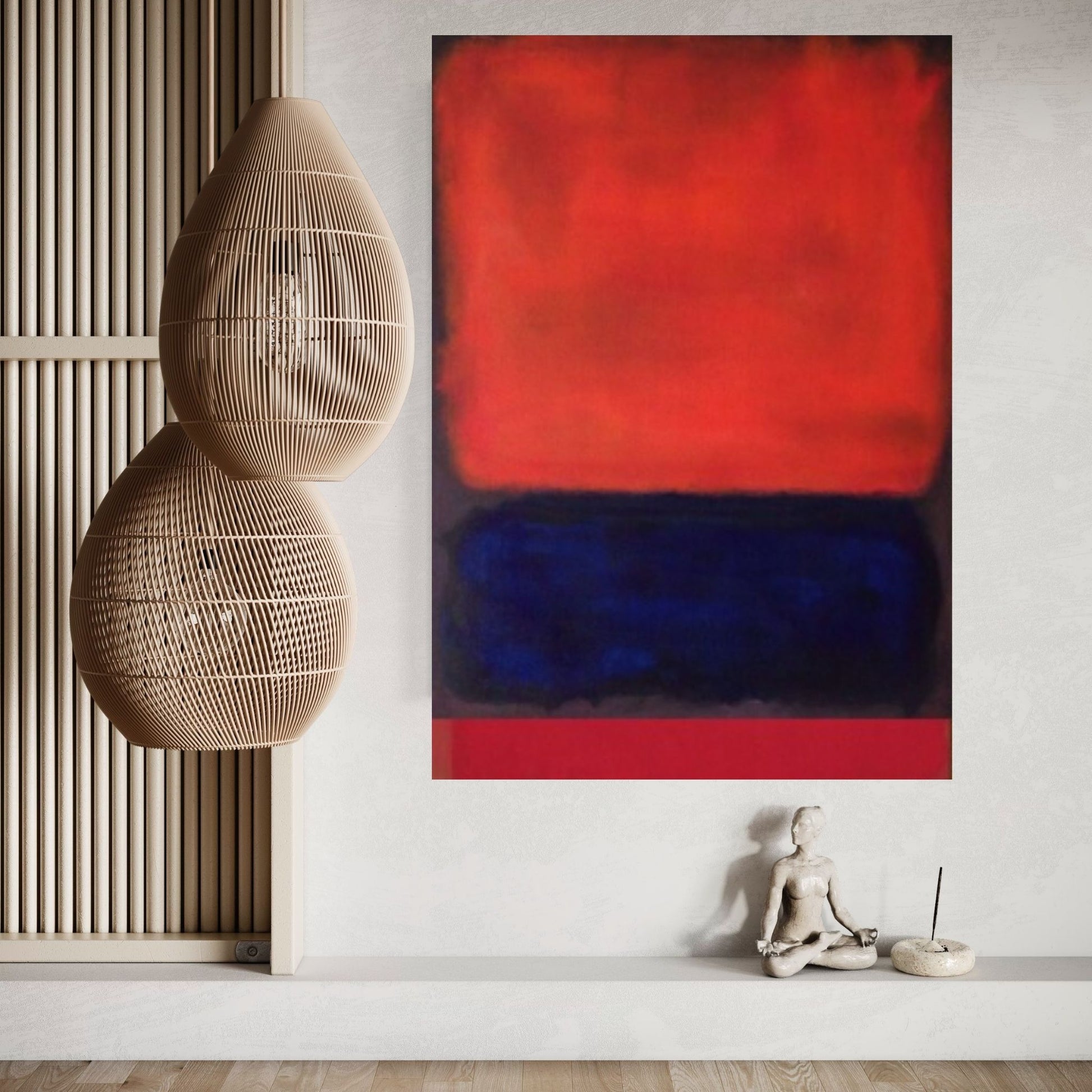 Mark Rothko Frame Canvas/Poster Art Reproduction, Rothko Reproduction, Modern Art Expressionism Painting - Y Canvas