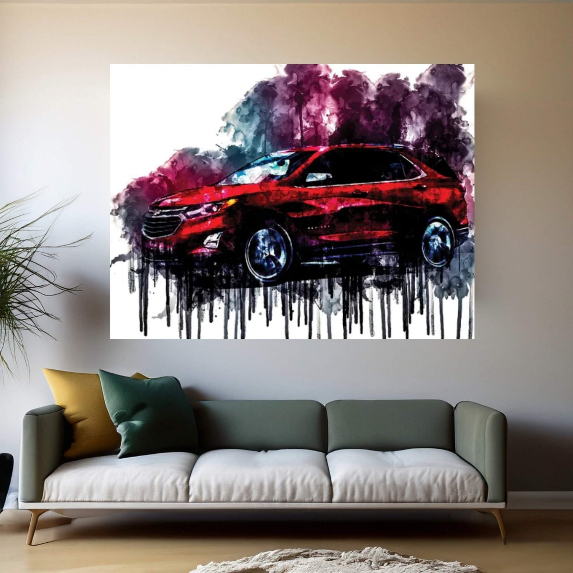 2018 Chevrolet Equinox Canvas Wall Art - Y Canvas