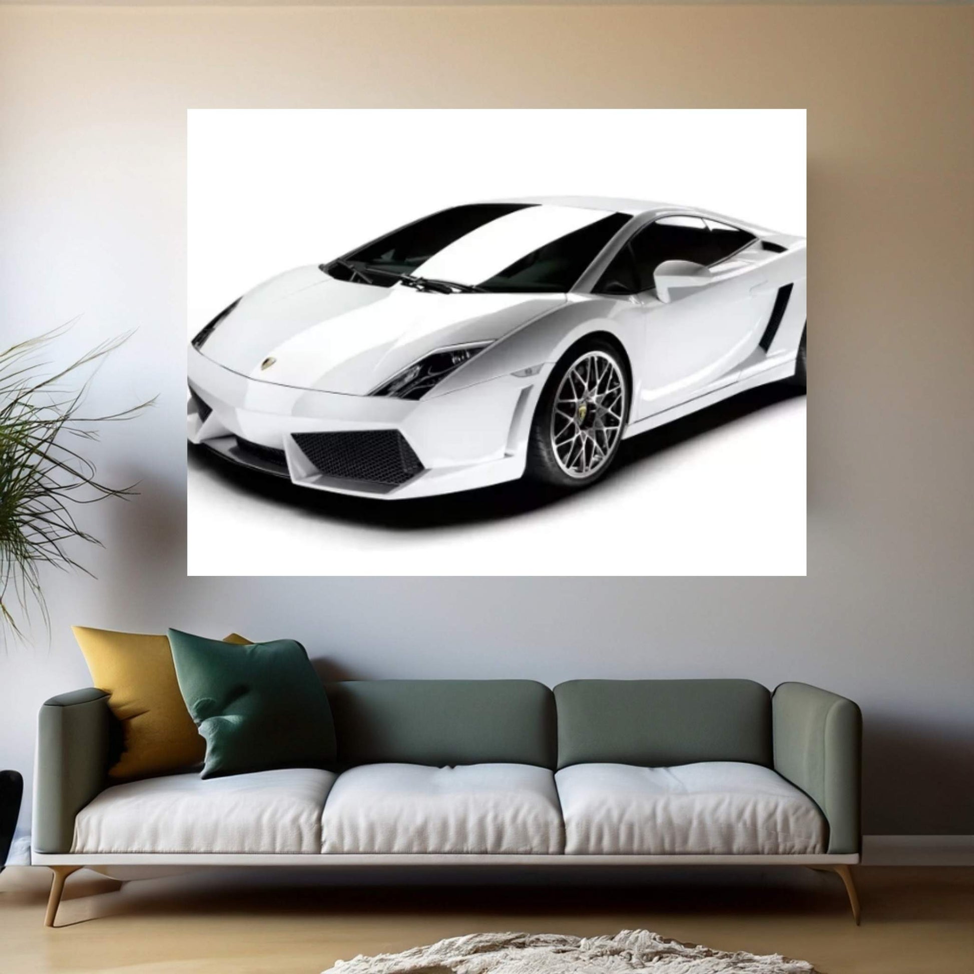 Lamborghini Gallardo Lp 560-4 Canvas Wall Art - Y Canvas