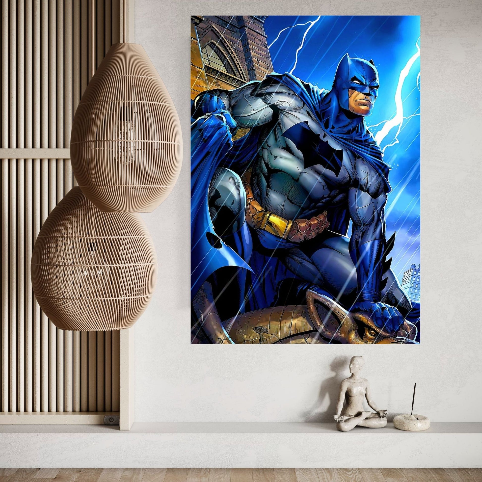 Batman Canvas Wall Art - Y Canvas