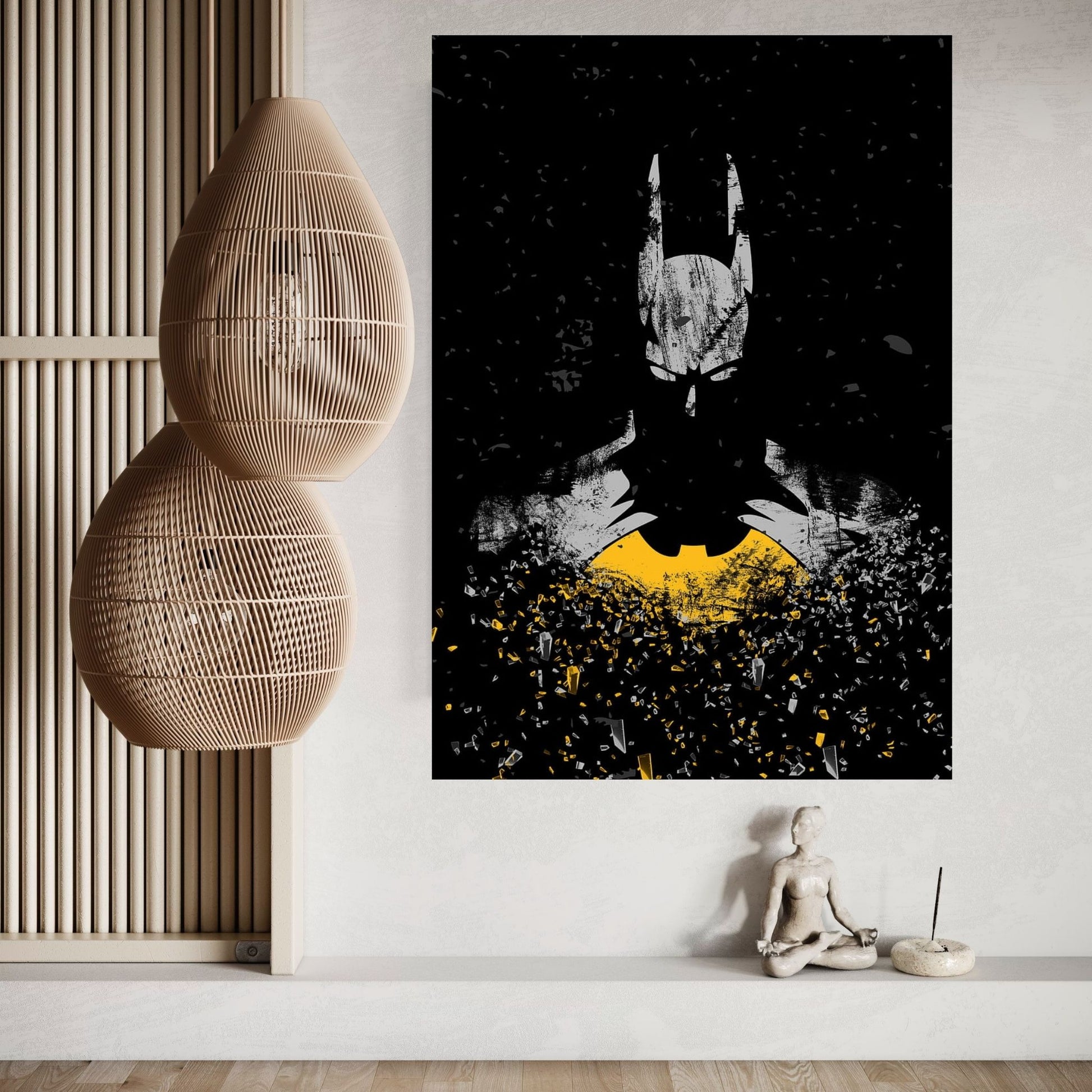 Batman Canvas Wall Art - Y Canvas