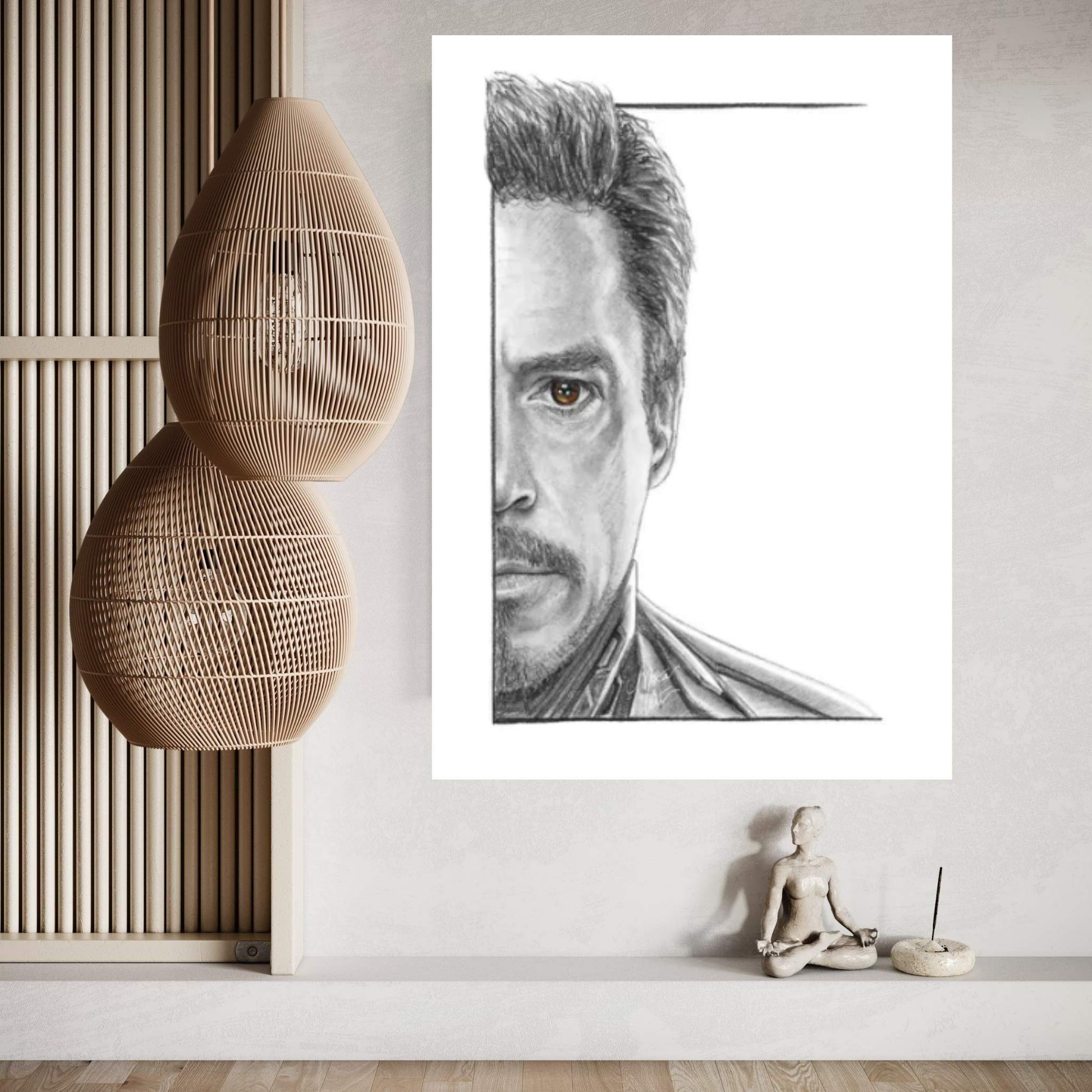 Tony Stark End Game Canvas Wall Art - Y Canvas