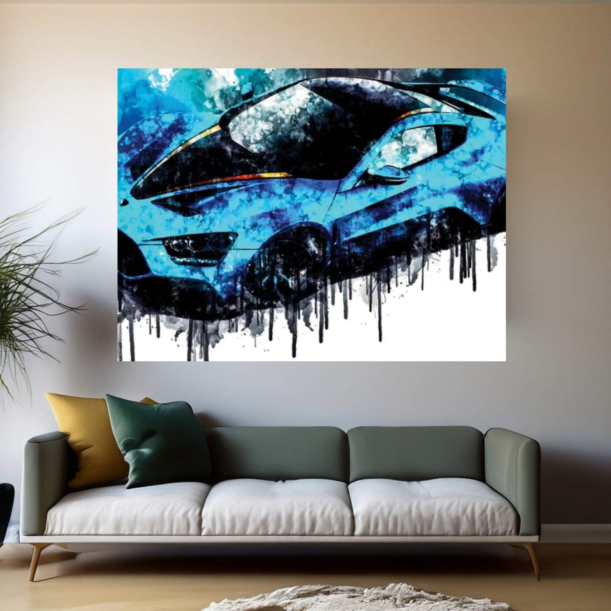 2017 Zenvo ST1 GT Vehicle CCCXXXI Canvas Wall Art - Y Canvas