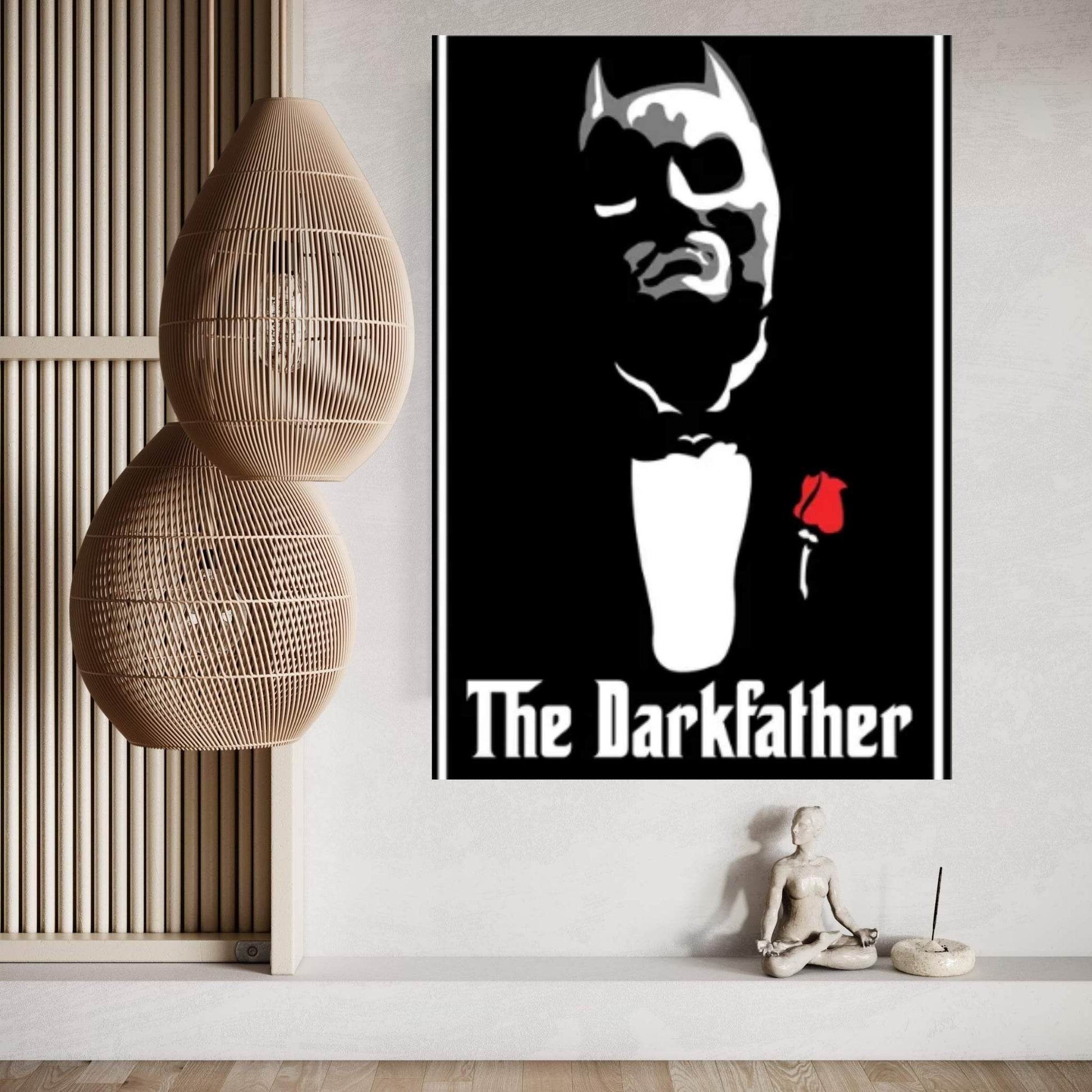 The Darkfather Canvas Wall Art - Y Canvas