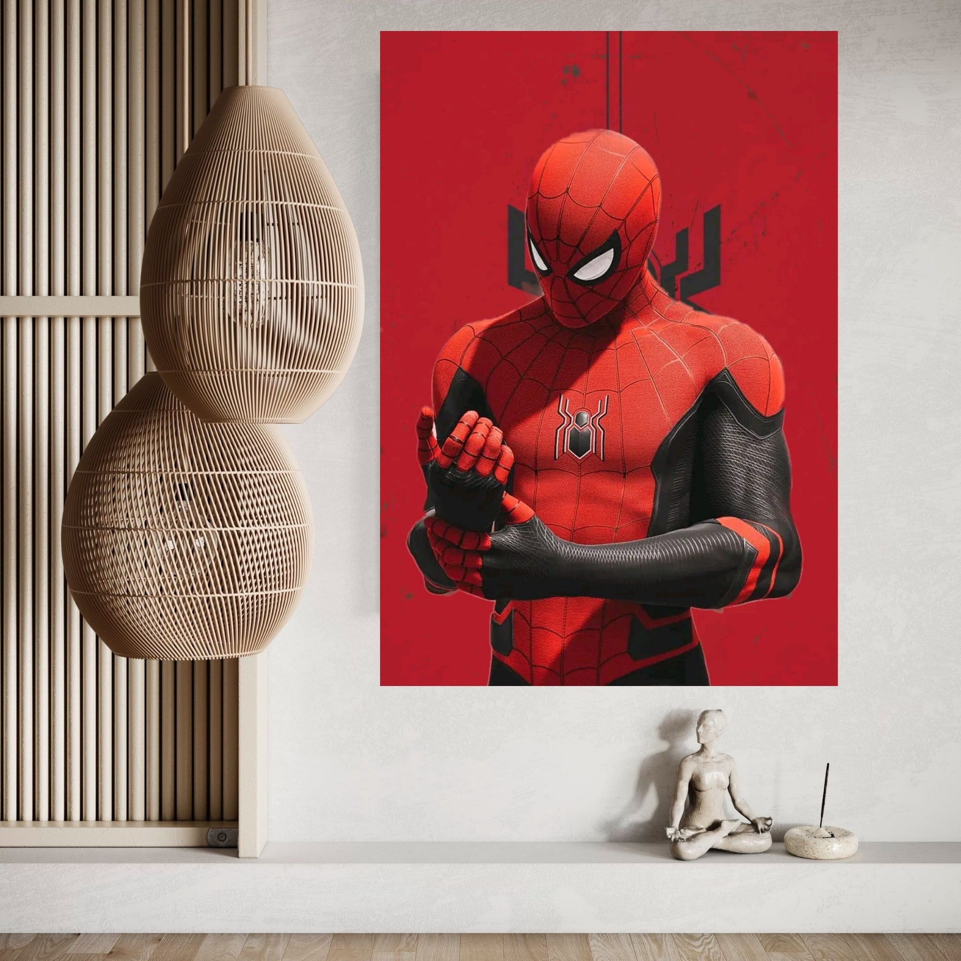 Spiderman Canvas Wall Art - Y Canvas