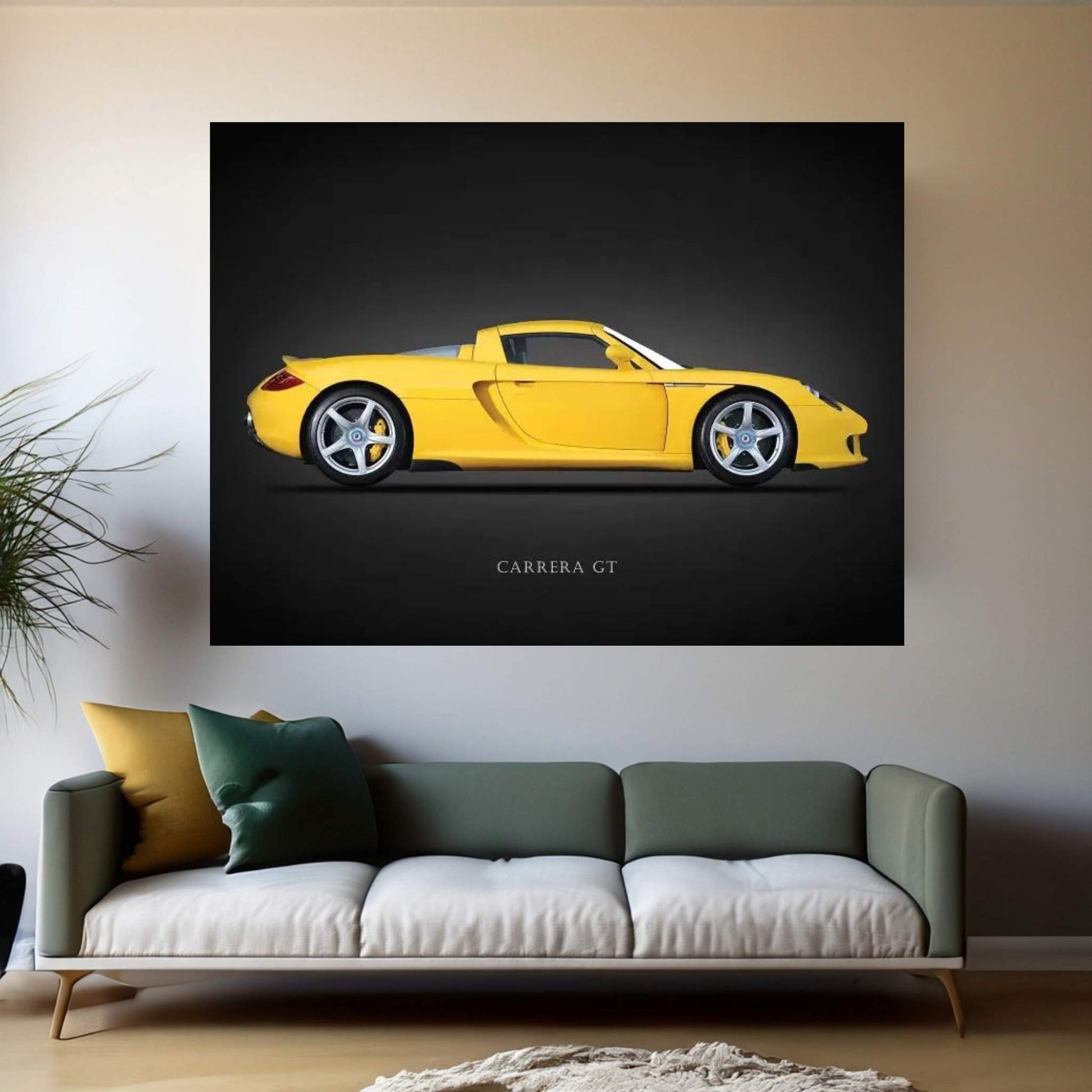 Porsche Carrera GT 2005 Canvas Wall Art - Y Canvas