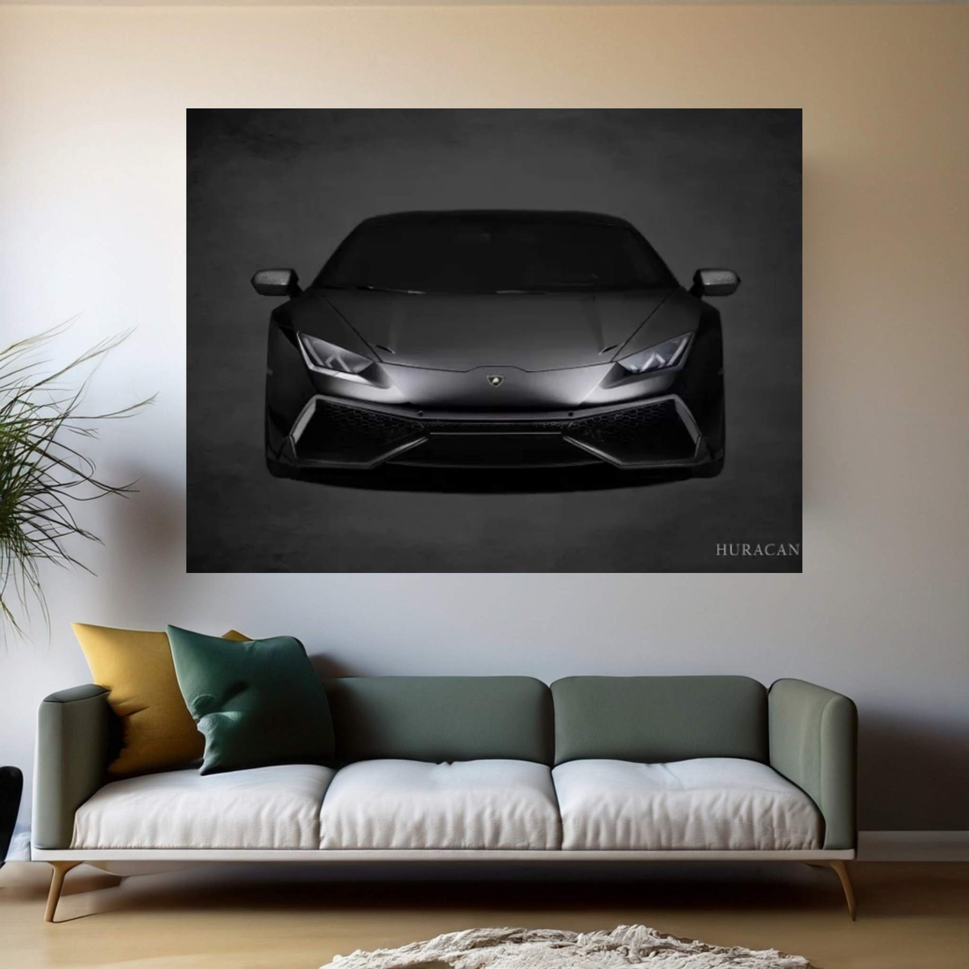 Lamborghini Huracán Canvas Wall Art - Y Canvas