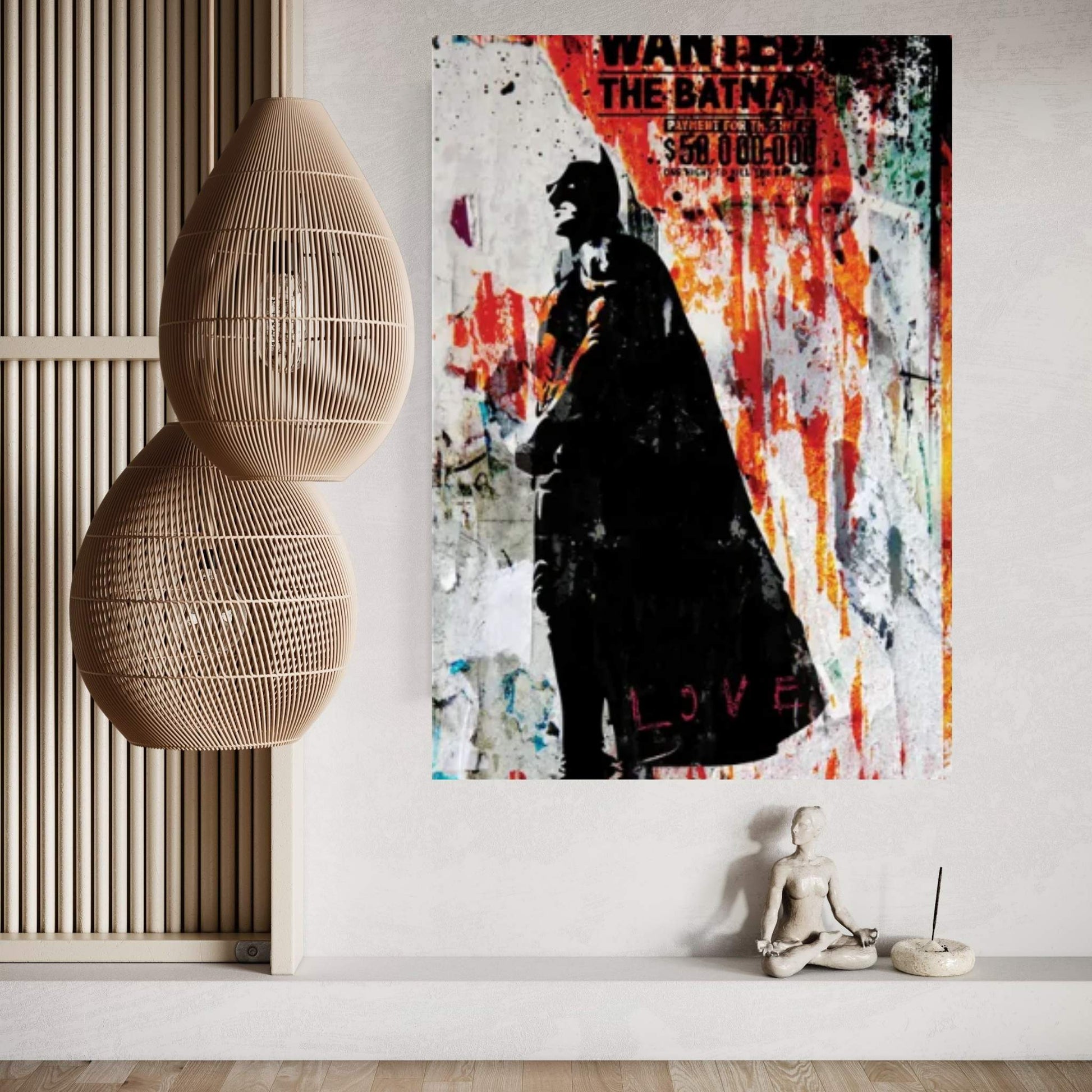 The Batman Canvas Wall Art - Y Canvas