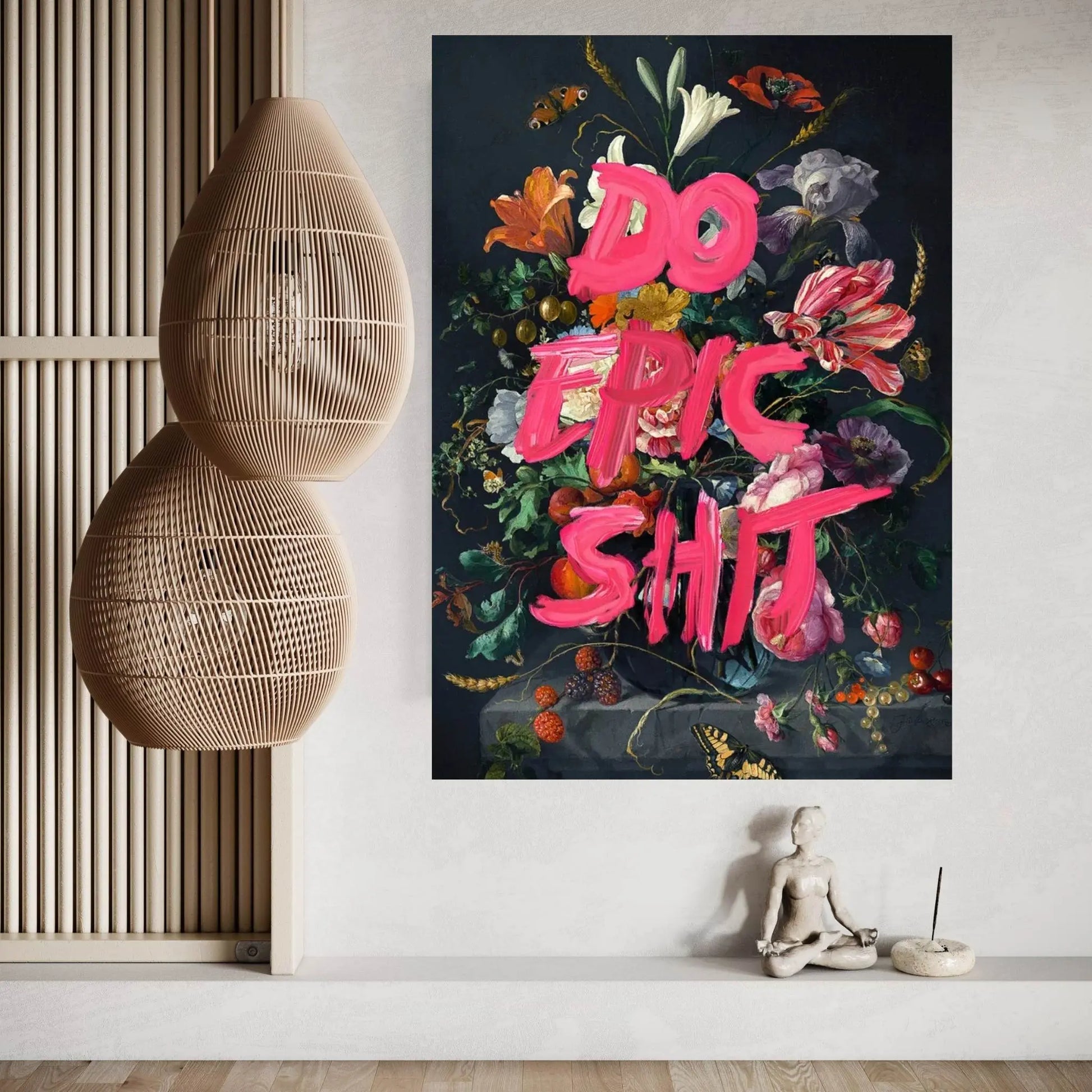 Do Epic Shit Canvas Wall Art - Y Canvas