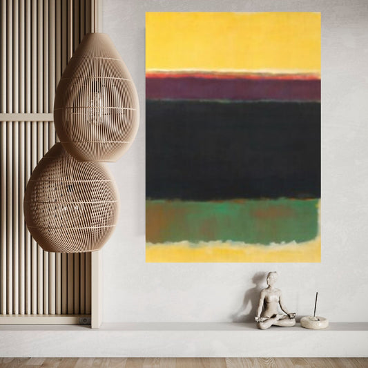 Mark Rothko Exhibition Canvas Wall Art Poster, Mark Rothko Canvas Wall Art Print - Y Canvas